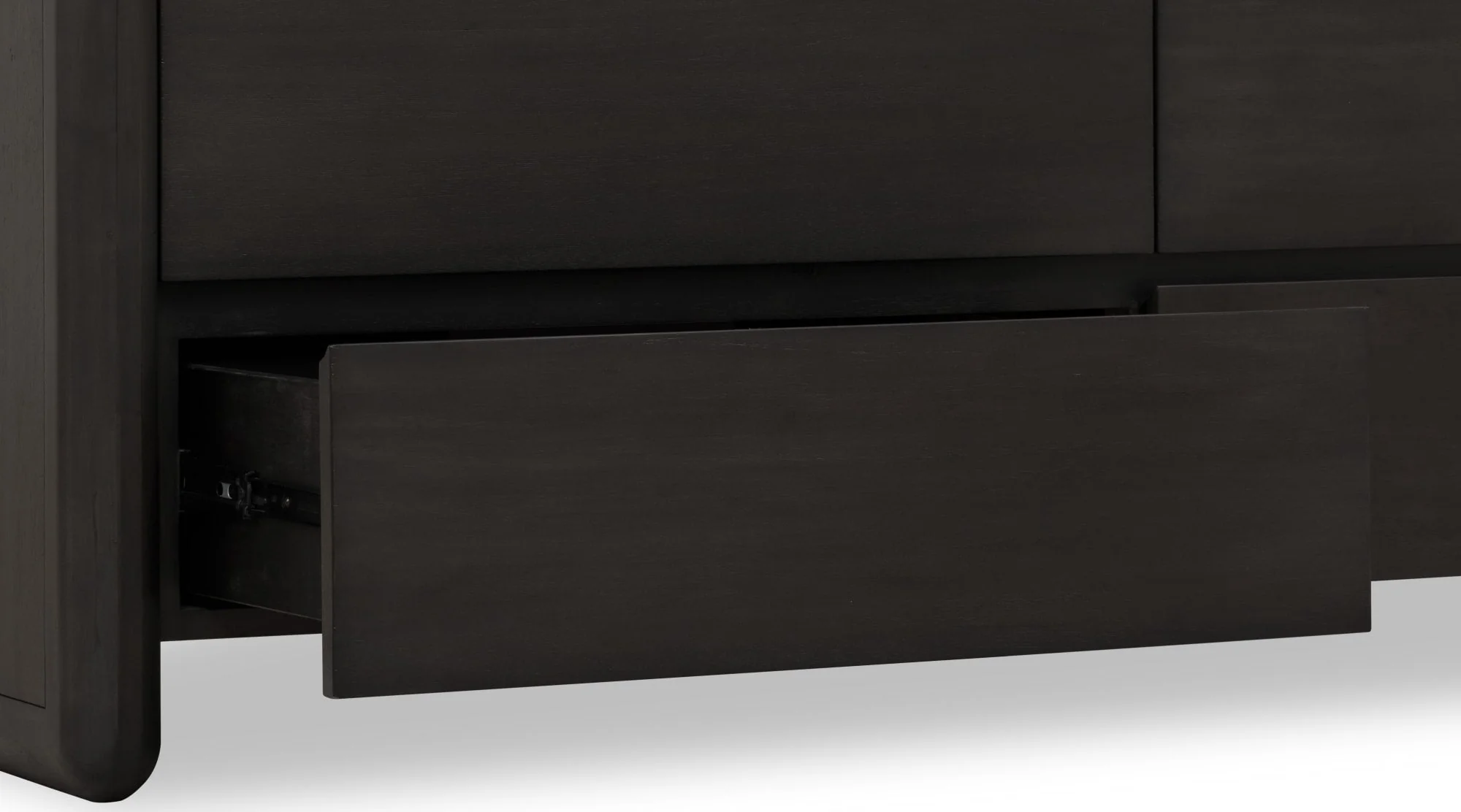 Xolani Jaguar Six Drawer Acacia Wood Dresser - Image 6
