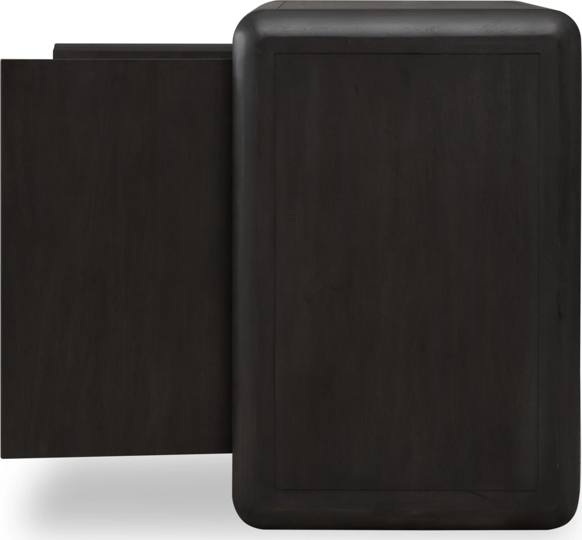 Xolani Jaguar Two Door Acacia Wood Cabinet - Image 4