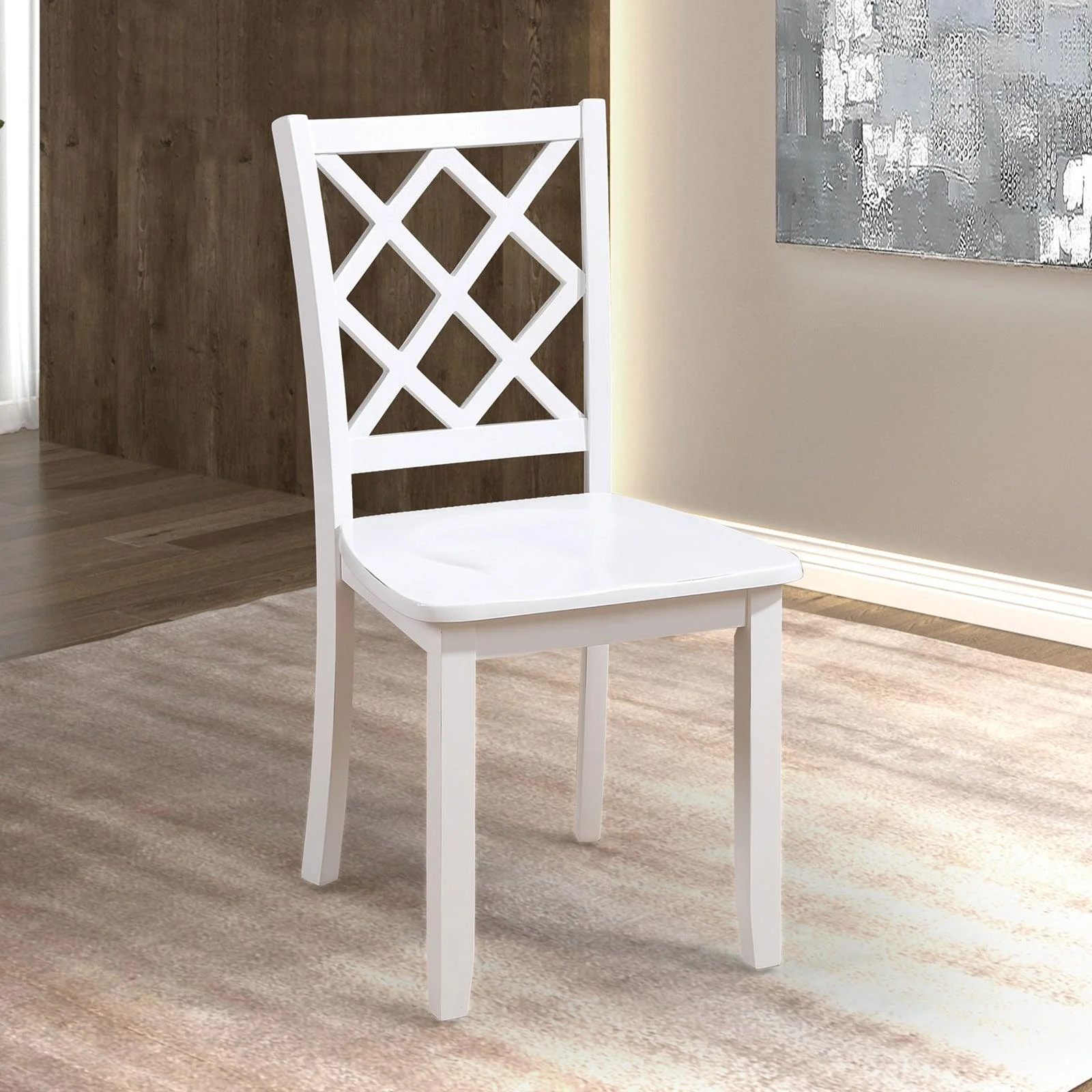 Yamhill White 5 Pc. Dining Table Set - Image 2