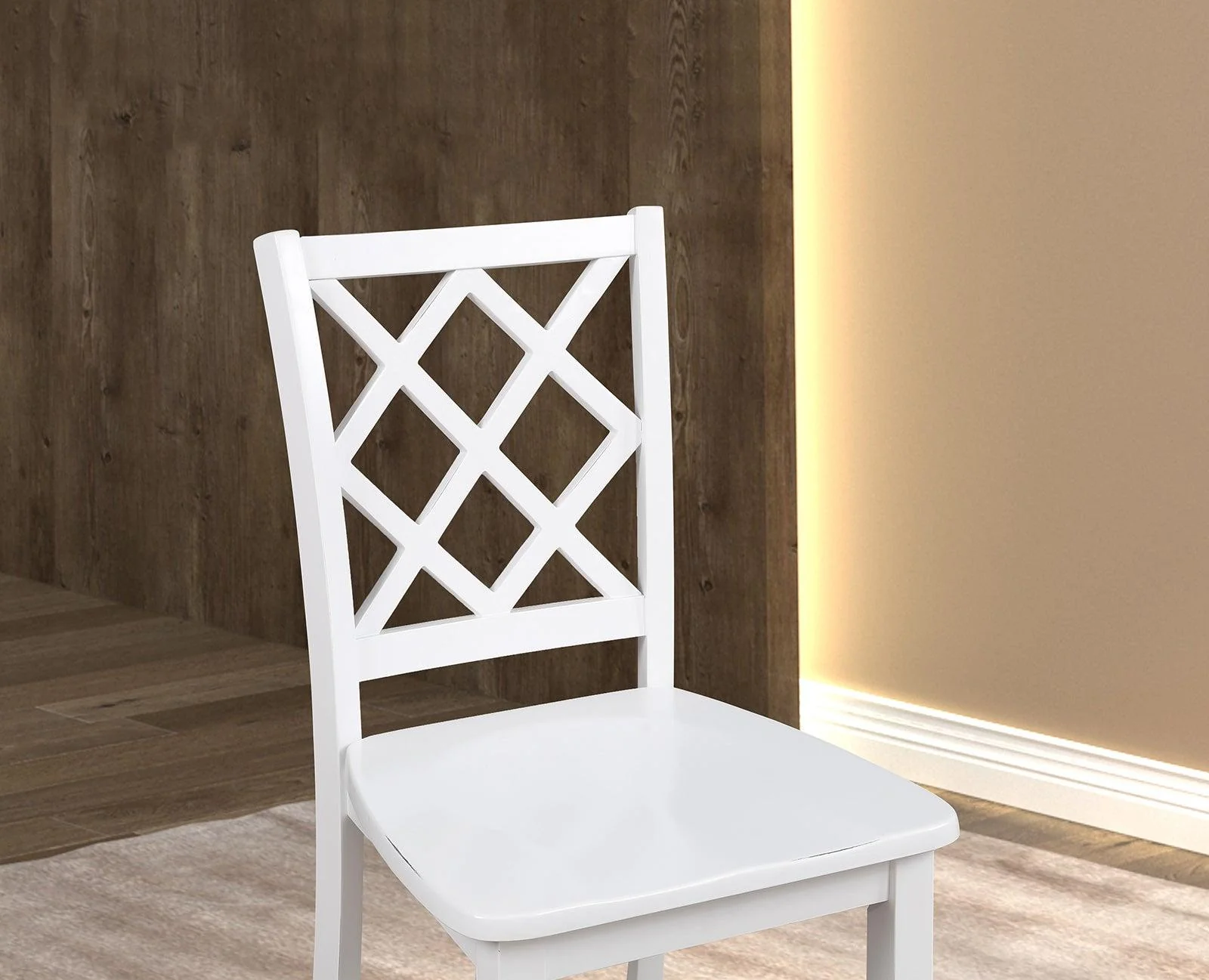 Yamhill White 5 Pc. Dining Table Set - Image 3