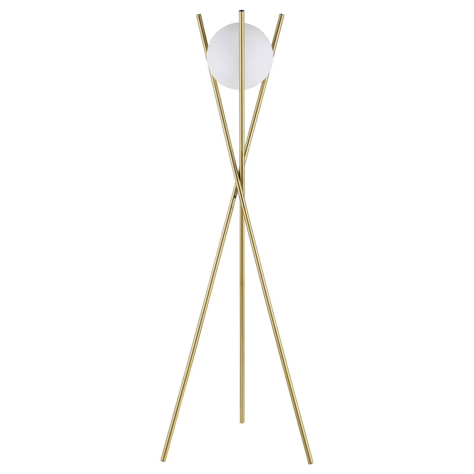 Yamileth Gold Tripod Floor Lamp - Image 3