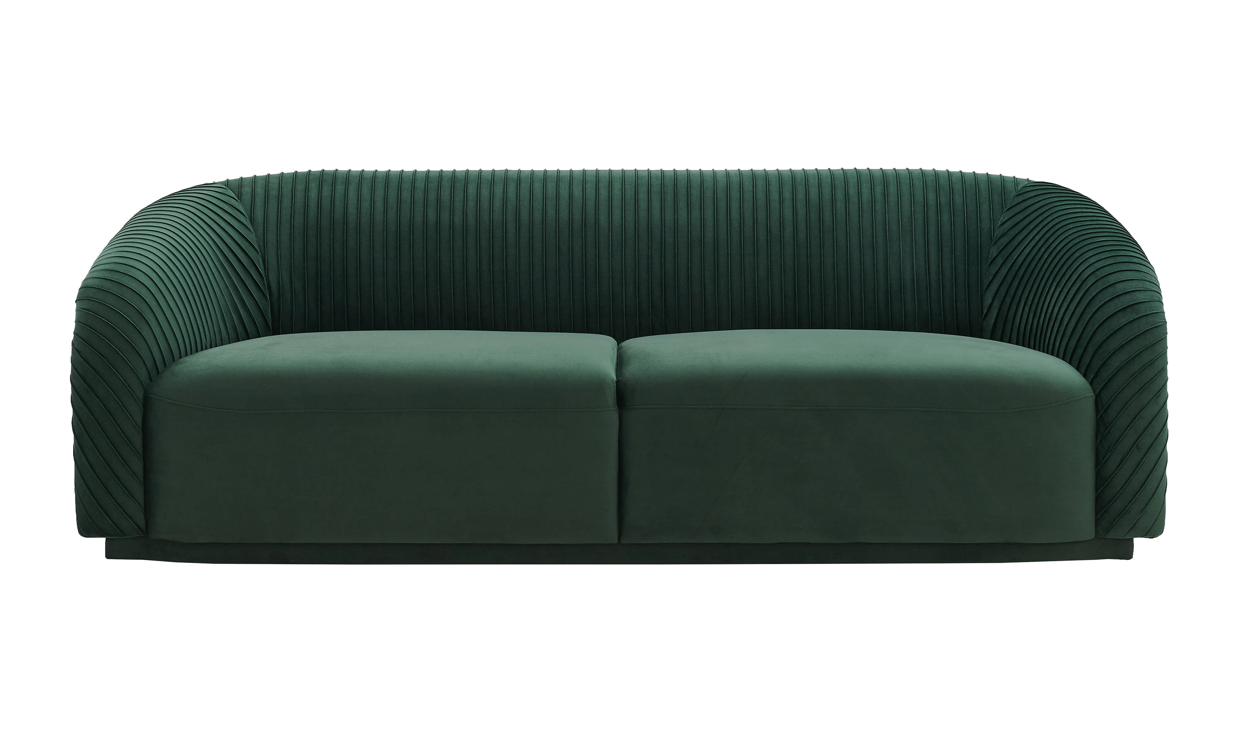 Yara Pleated Velvet Sofa by Inspire Me! Home Decor - Image 15