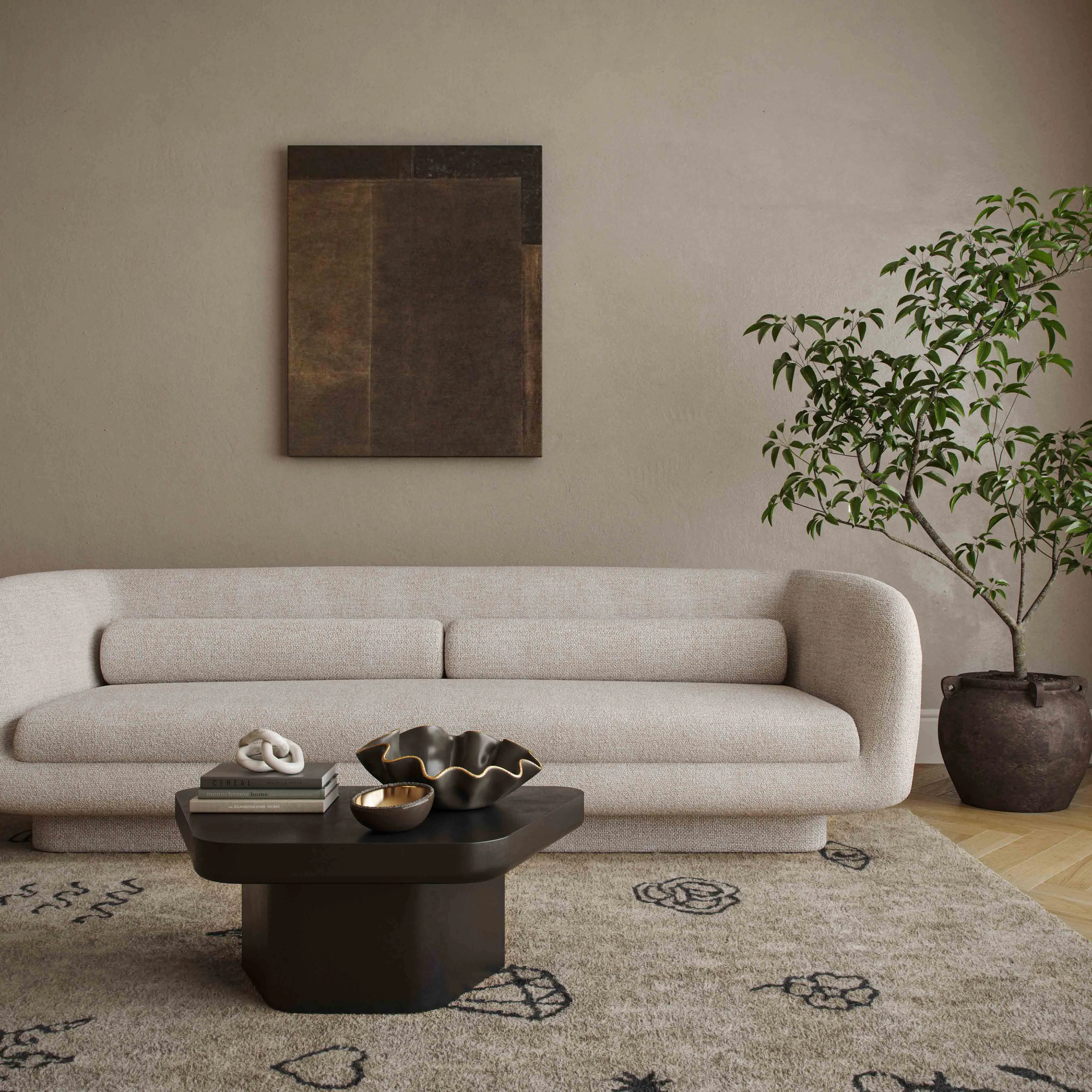 Yoko Black Coffee Table - Image 2
