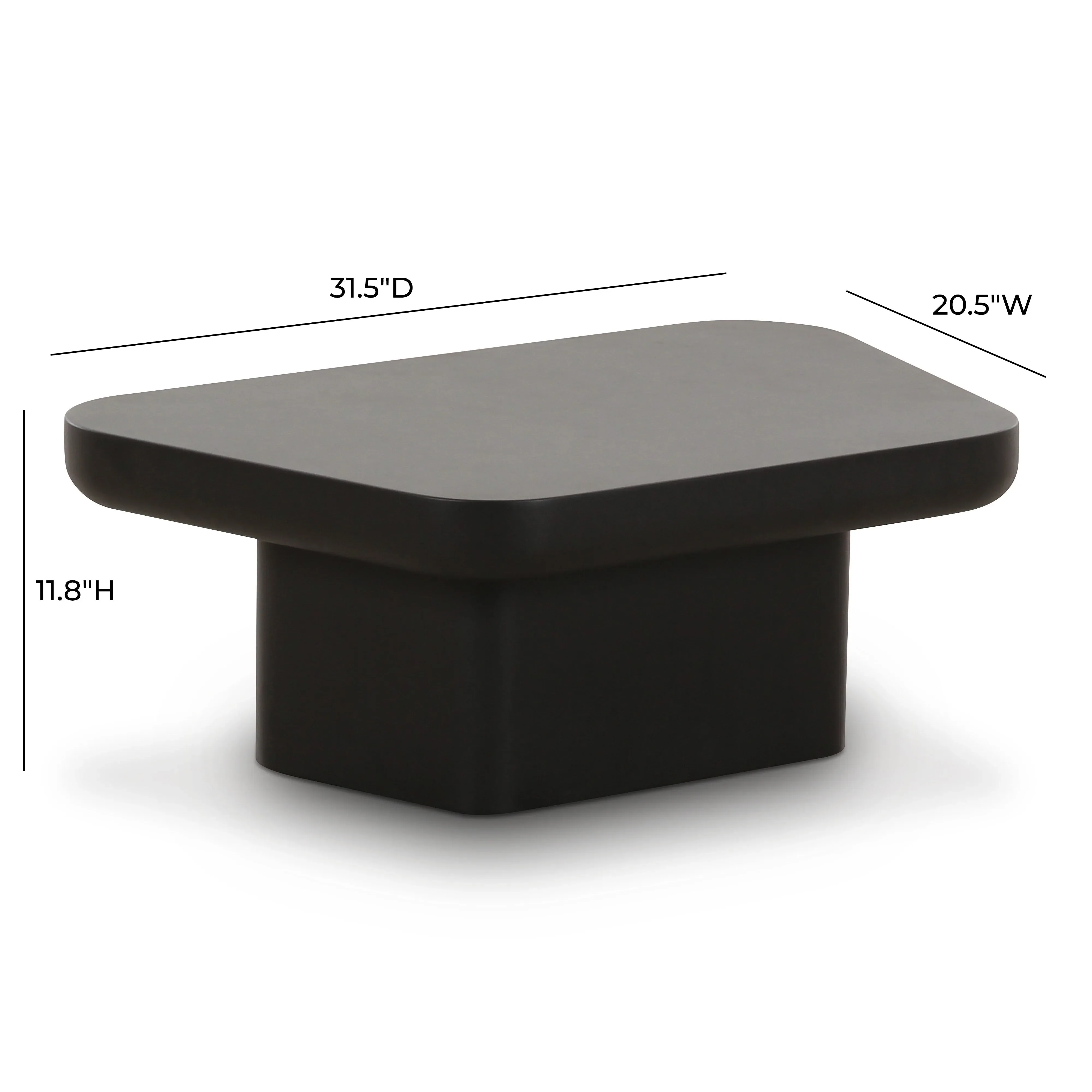 Yoko Black Coffee Table - Image 7