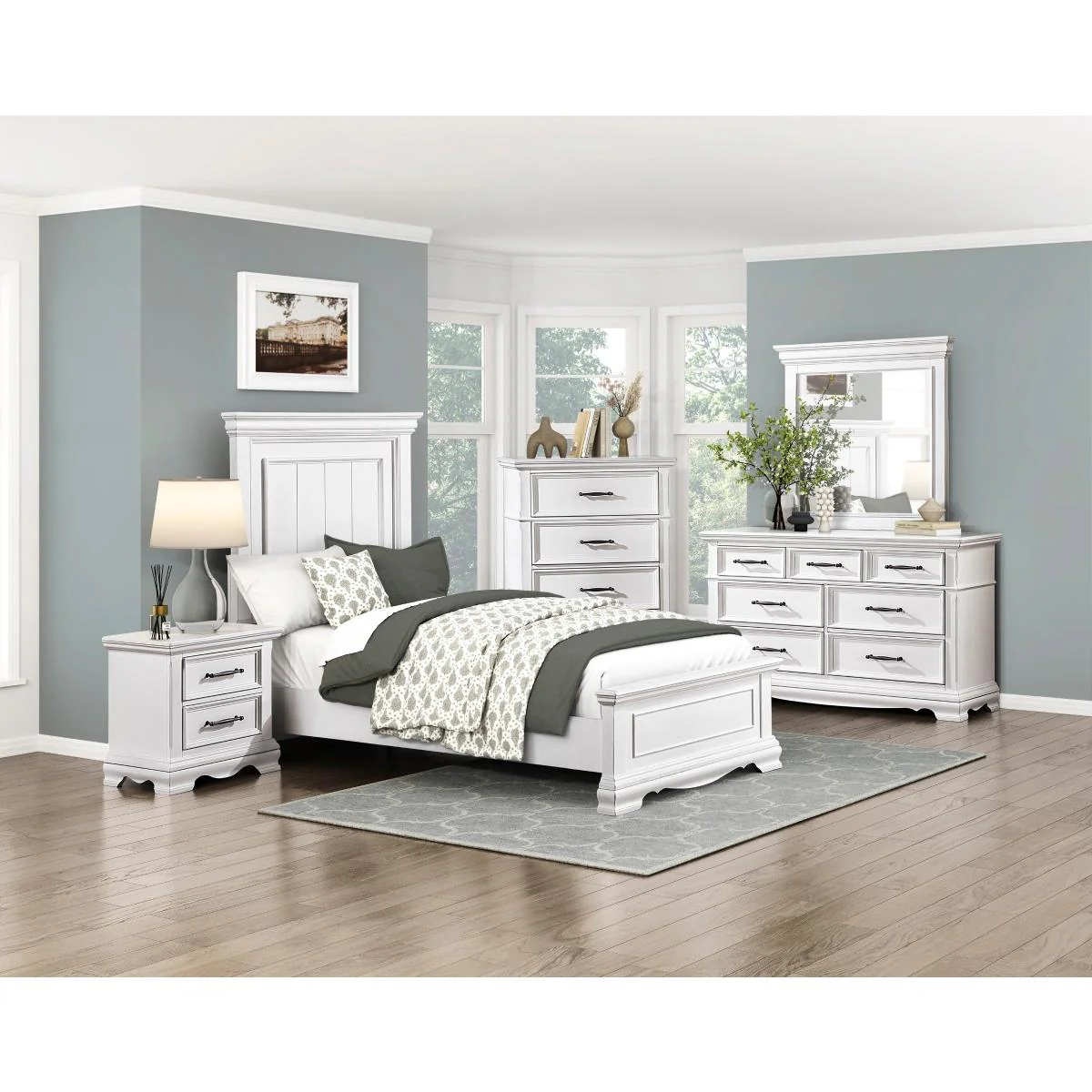 York White Nightstand - Image 5