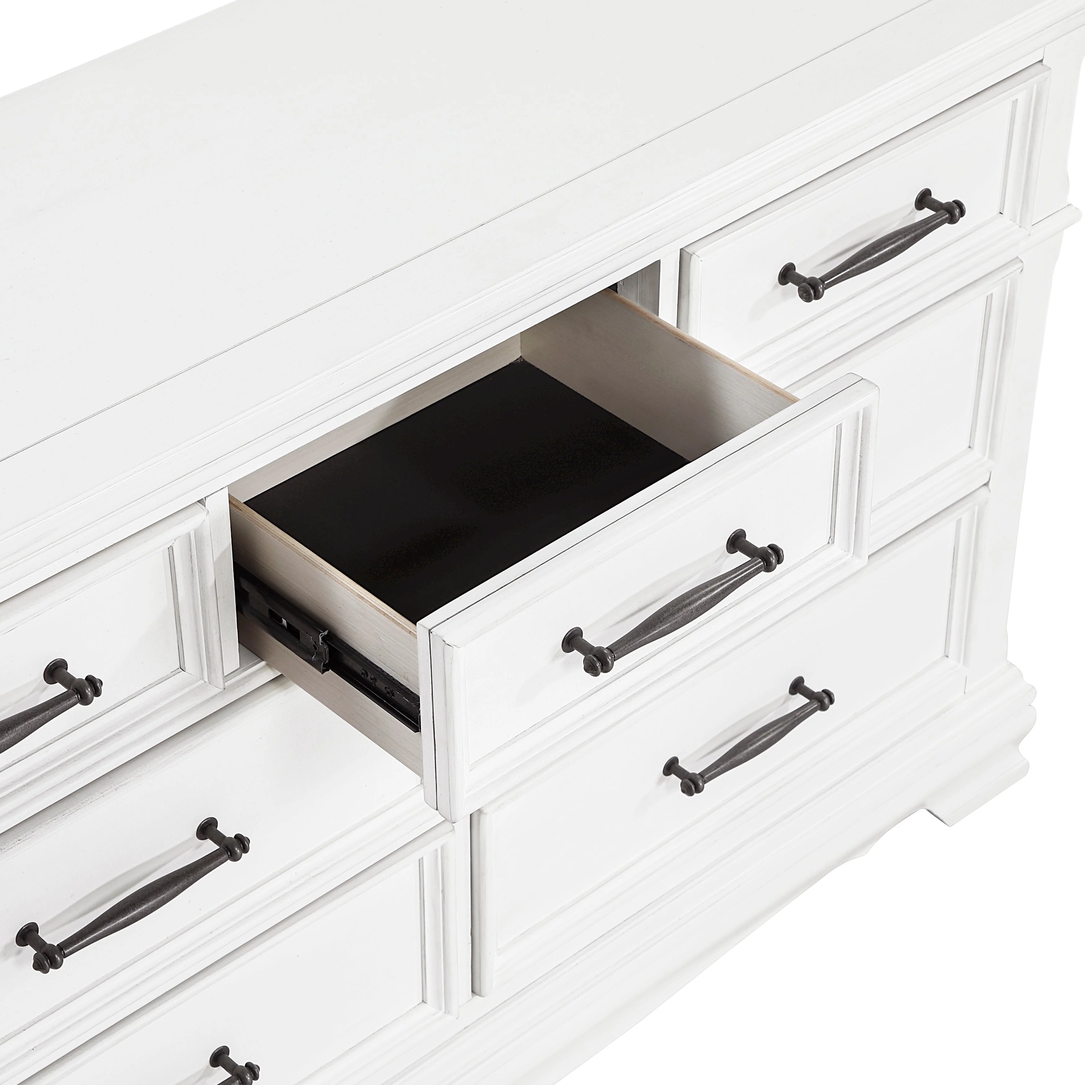 York White Panel Bedroom Set - Image 16