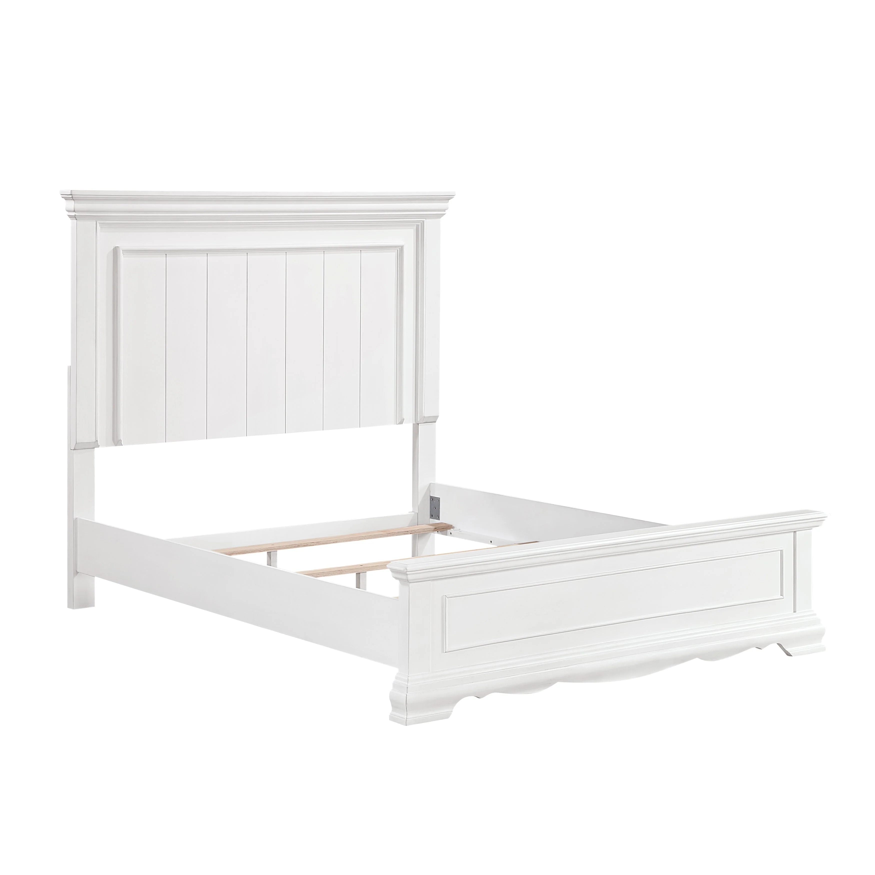 York White Youth Panel Bedroom Set - Image 9