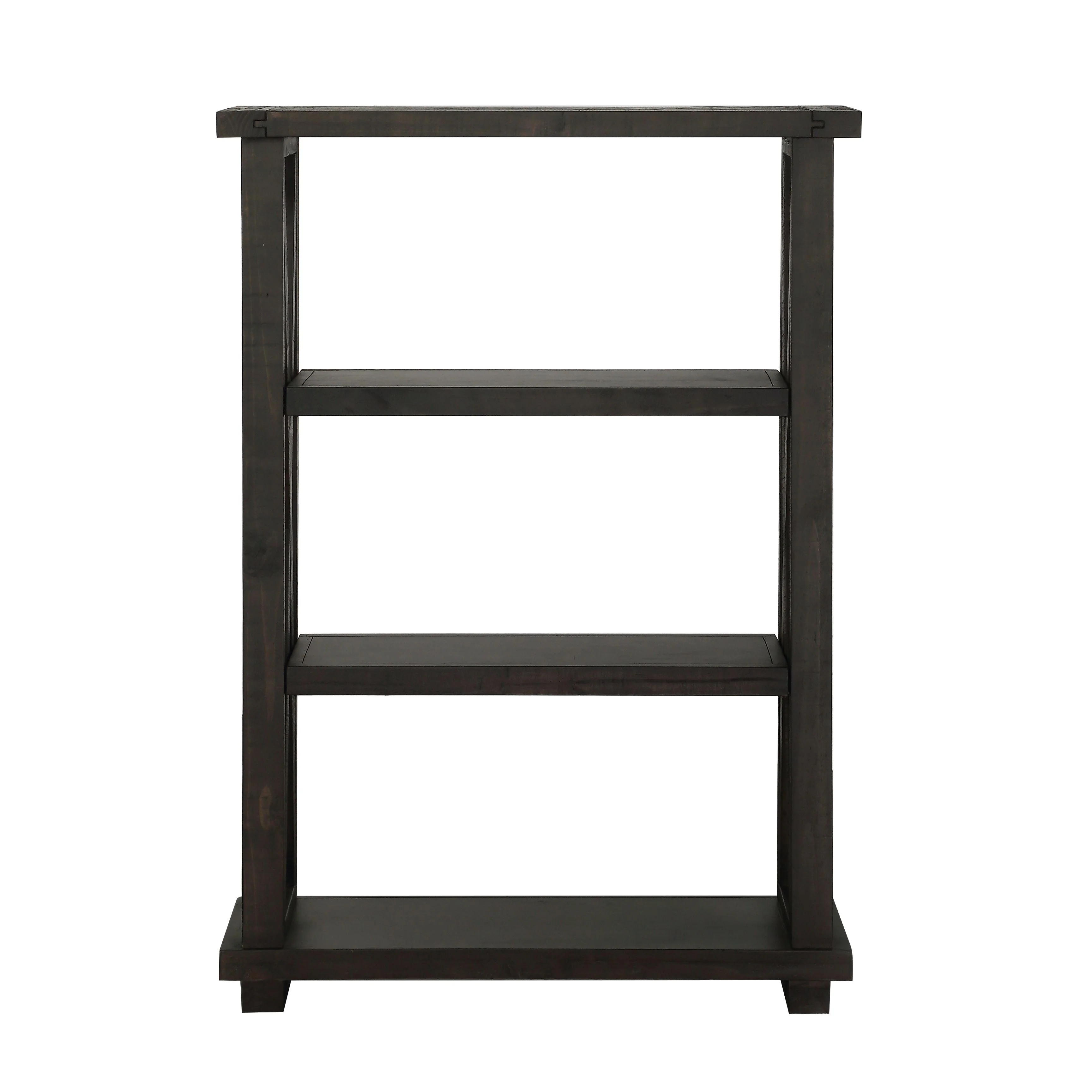 Yosemite Solid Wood 54x39 inch Bookshelf in Cafe - Image 4