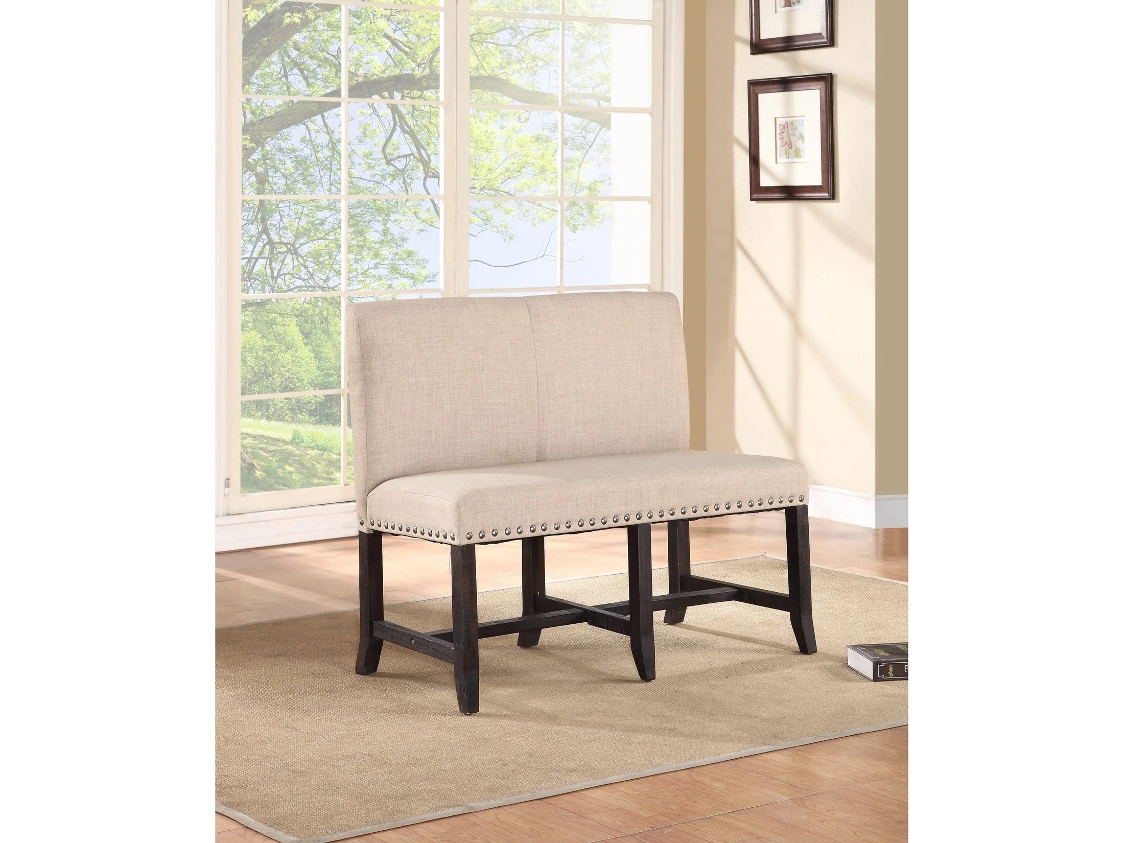Yosemite Solid Wood Dining Settee