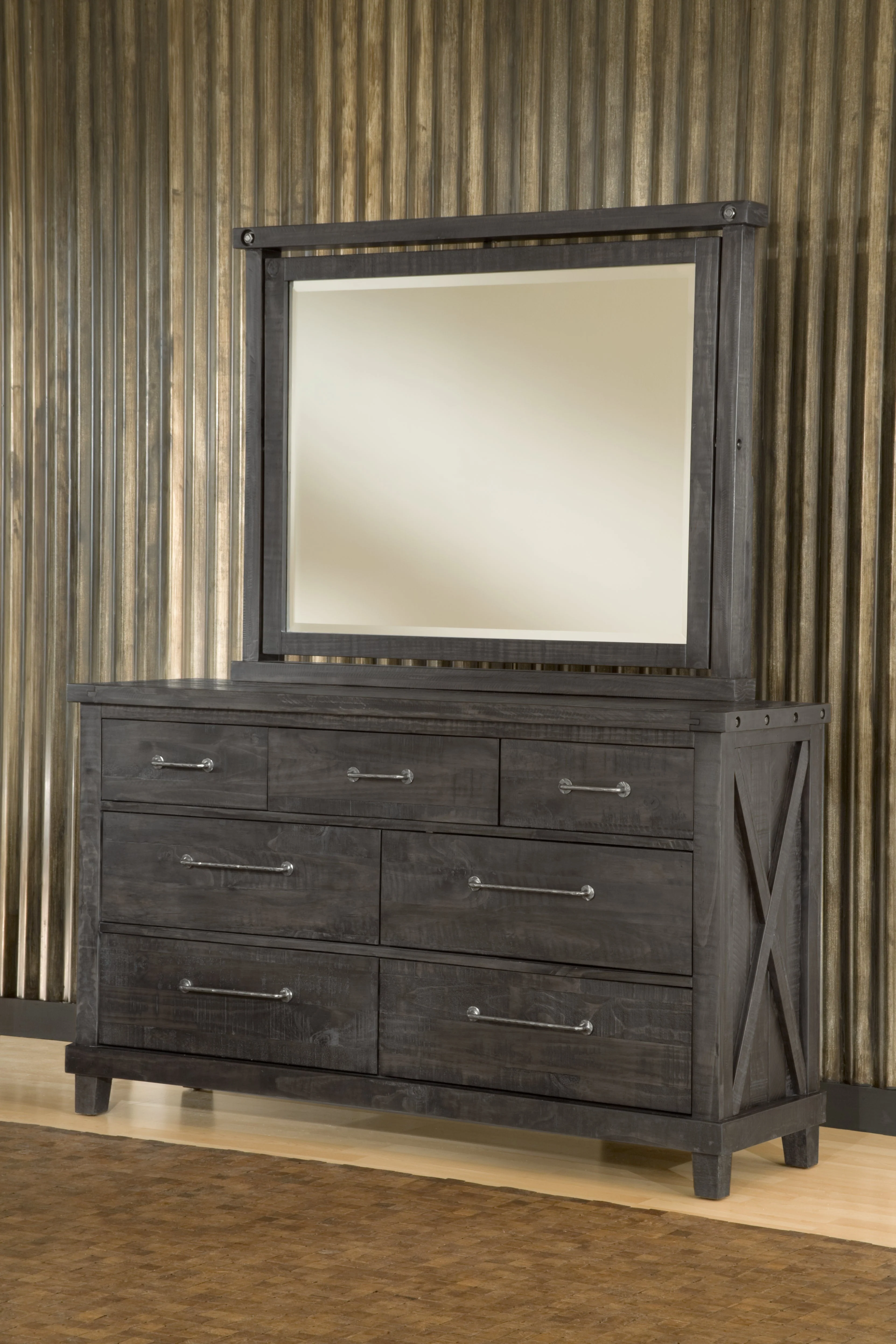 Yosemite Solid Wood Dresser in Cafe - Image 2