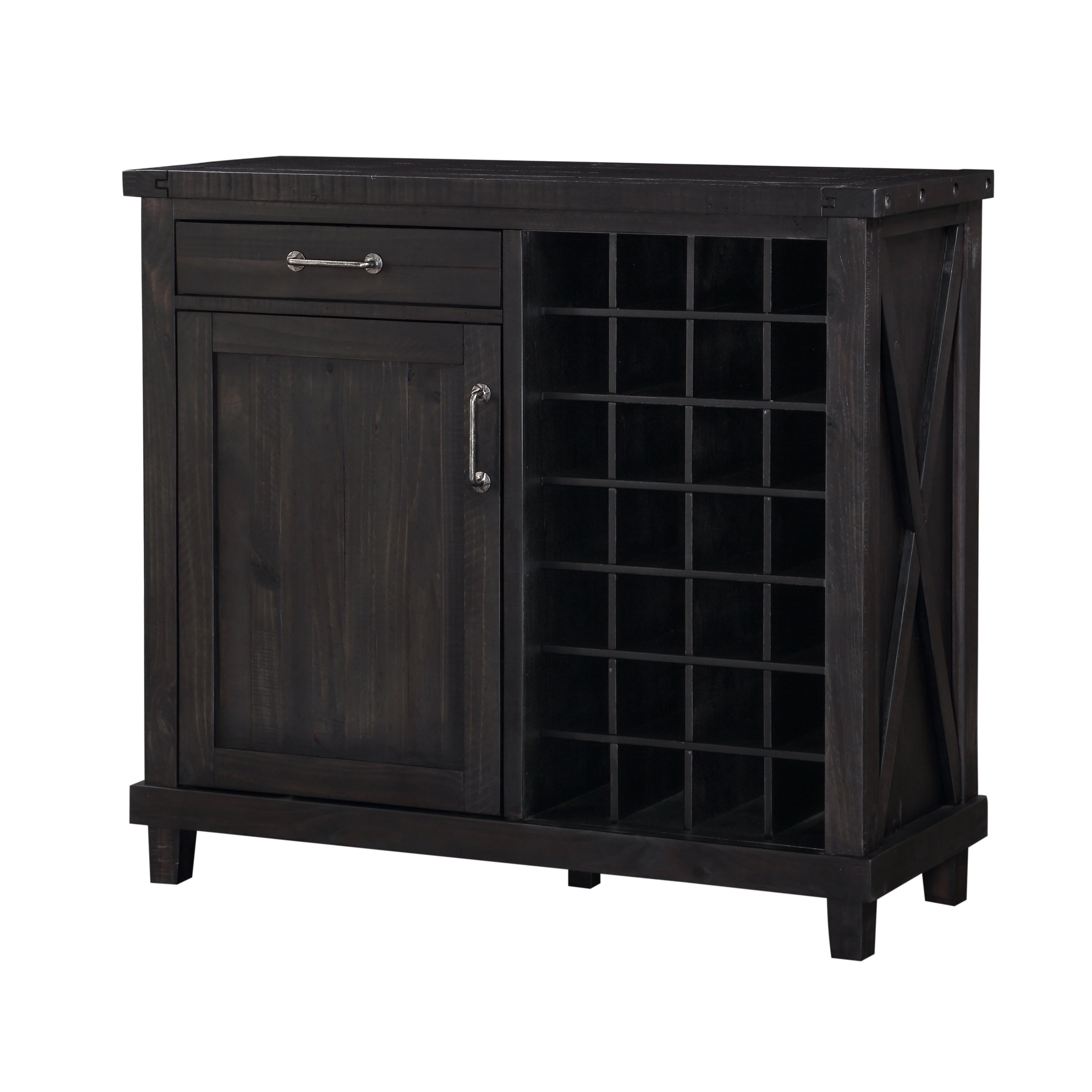 Yosemite Solid Wood Wine Bar in Cafe - Image 2