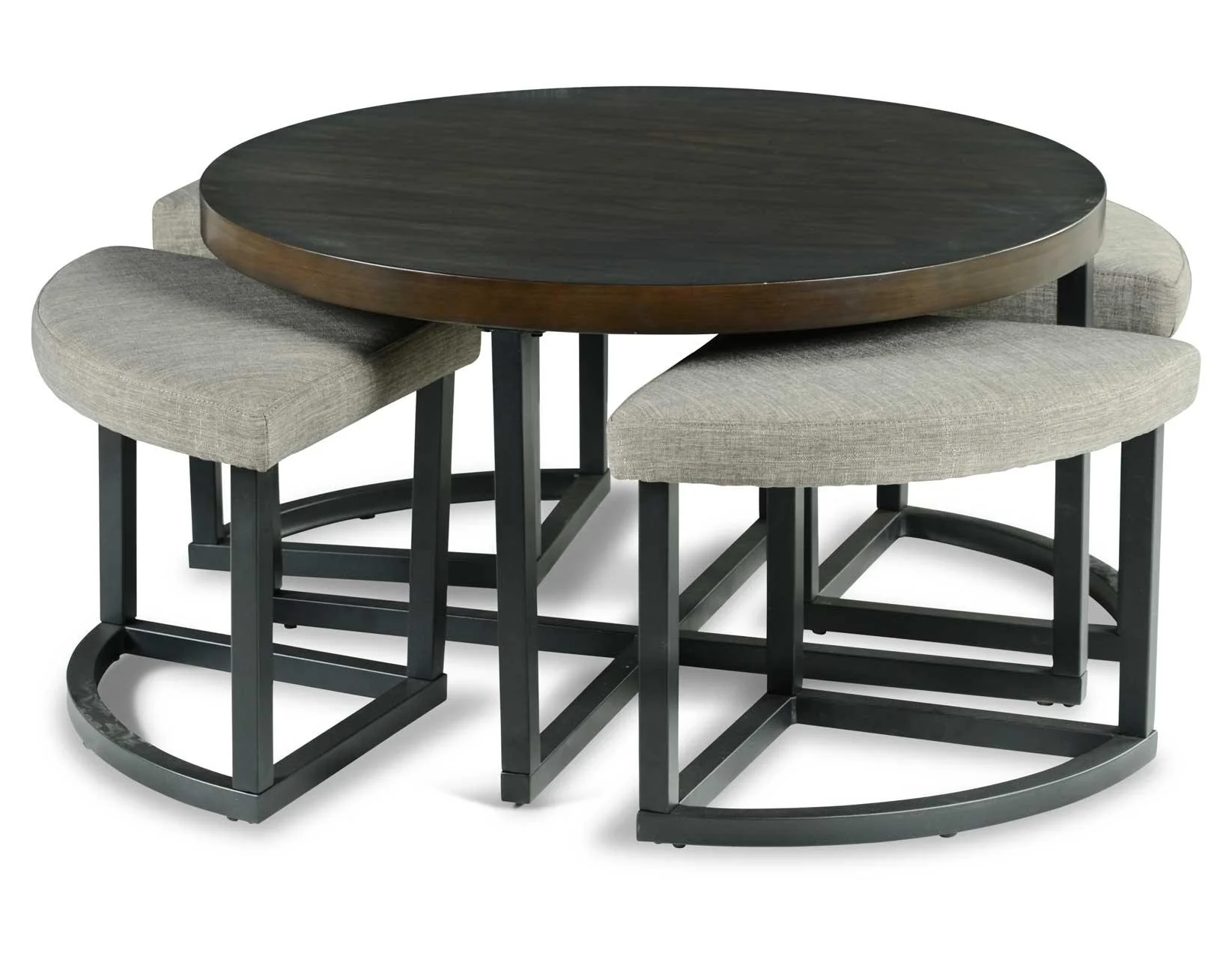 Yukon Coffee Table with Stools - Image 2