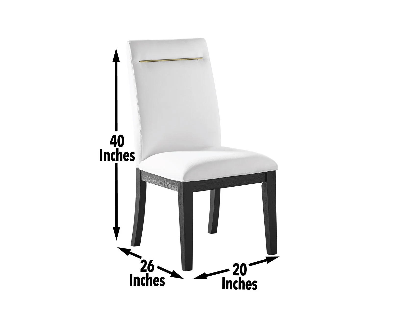 Yves Charcoal/White Dining Room Set - Image 14