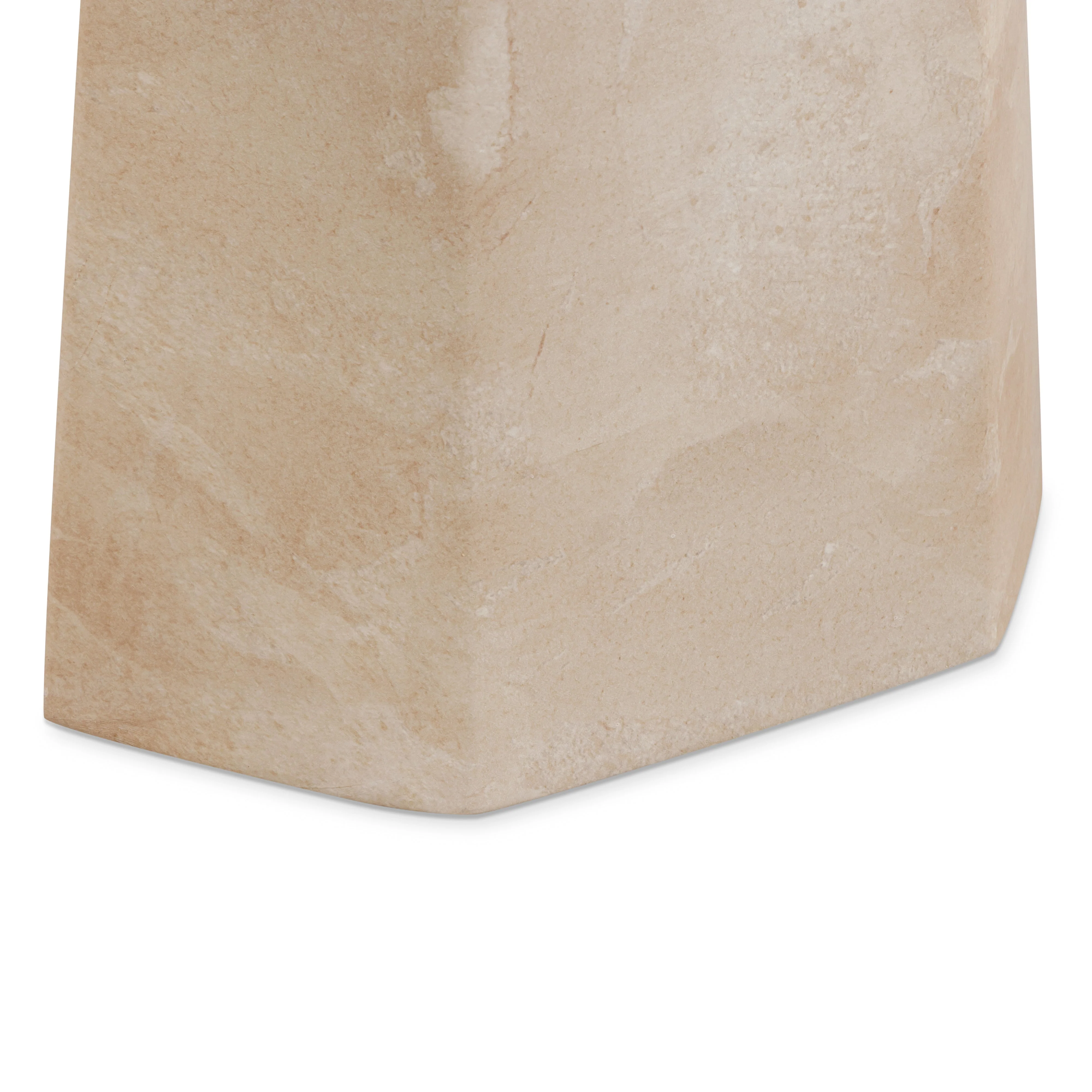Zaya Rose Faux Marble Indoor/Outdoor Side Table - Image 6