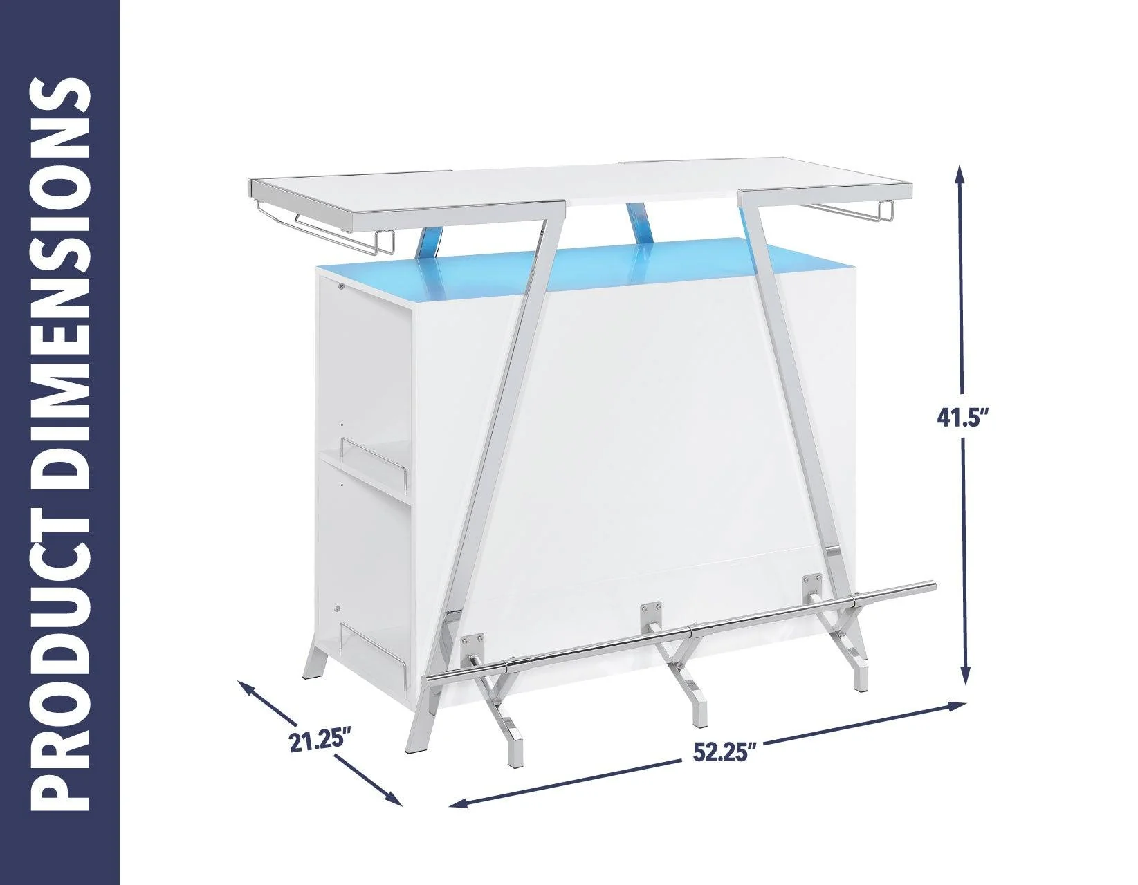 Zena 3-Piece Bar Set with LED lighting - Image 16