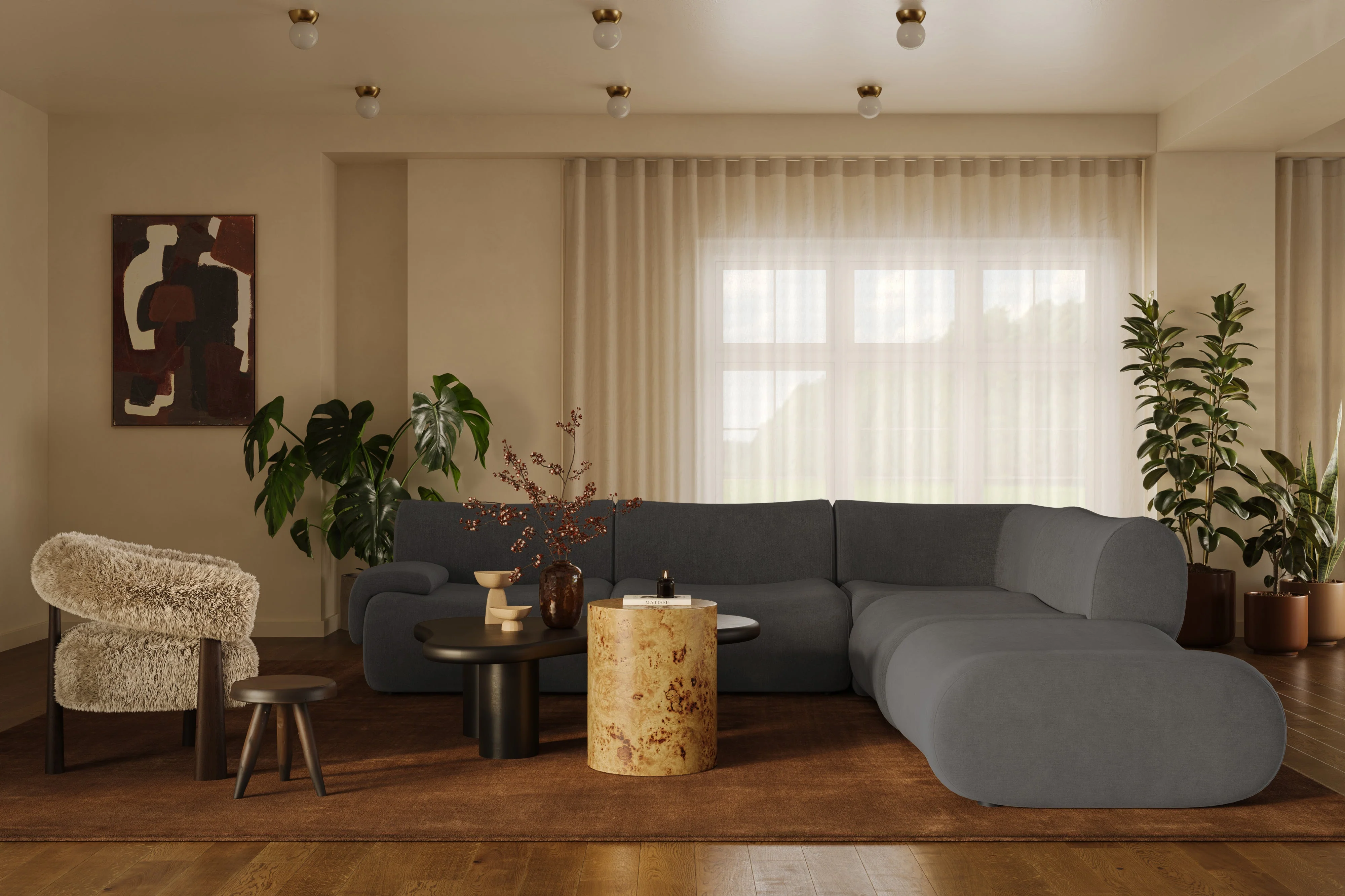 Zenith 5-Piece Modular Sectional - Image 42