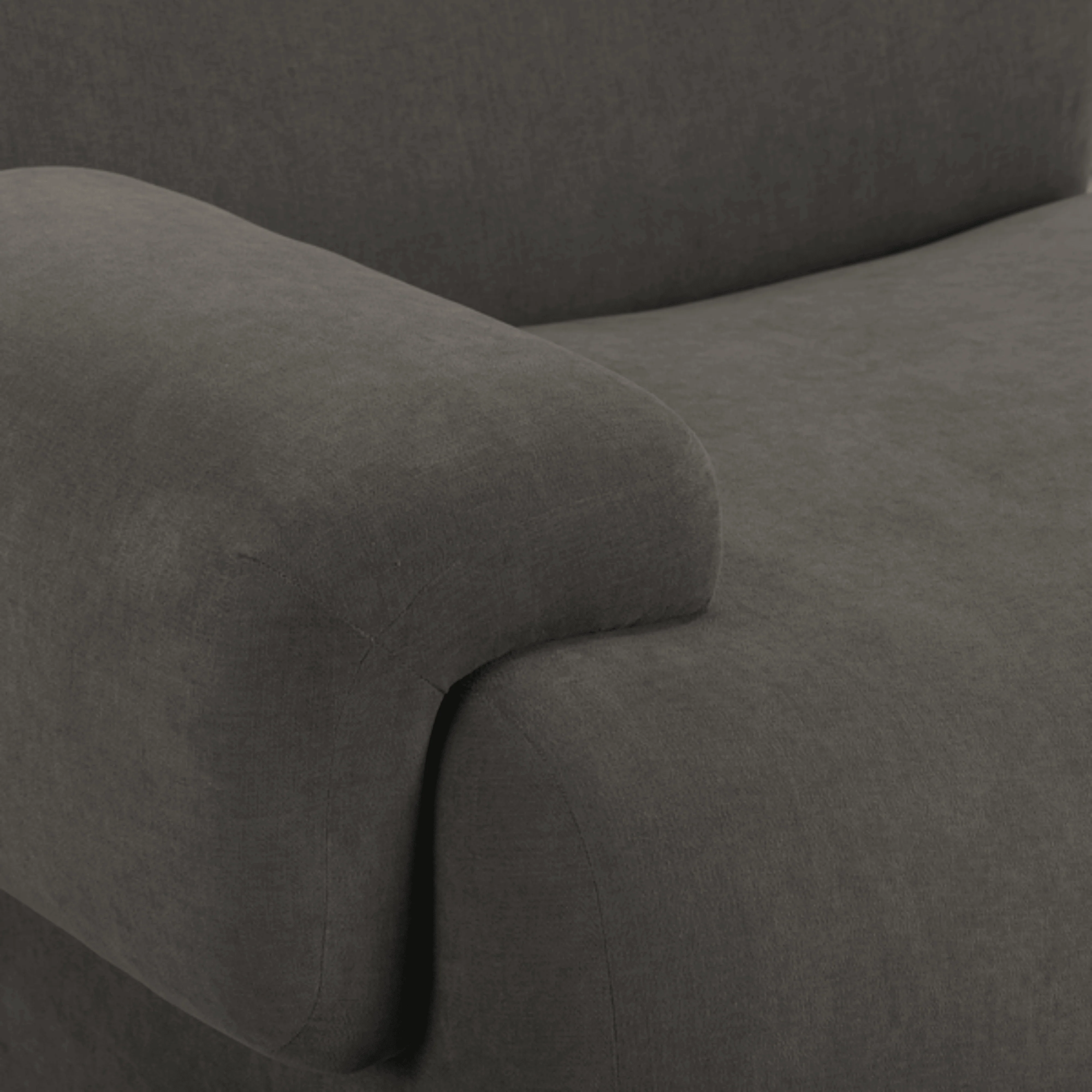 Zenith 80" Contract-Grade Upcycled Fabric Modular Loveseat - Image 17