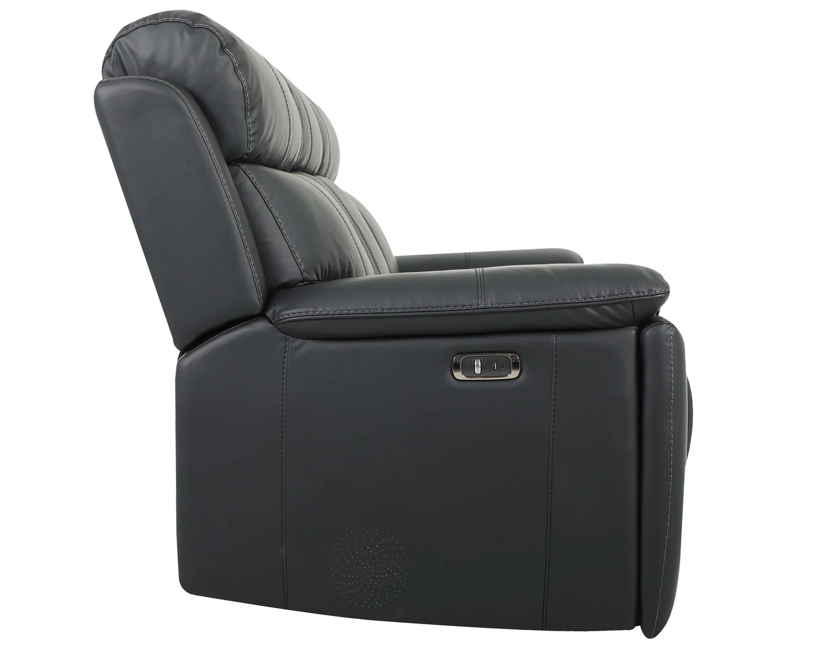 Zenith Black Home Theater With Built-In Speakers Power Reclining Living Room Set - Image 14