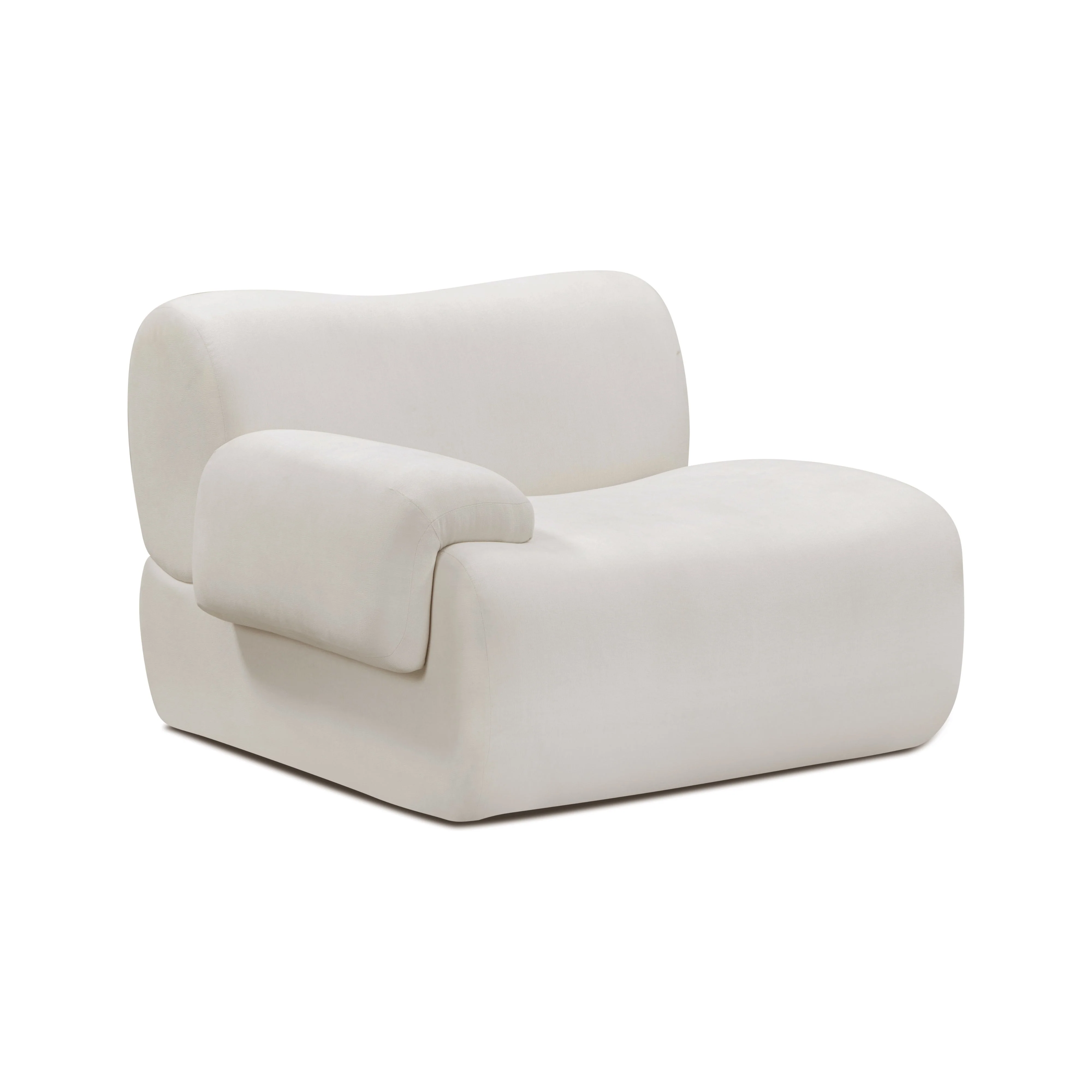 Zenith Contract-Grade Upcycled Fabric Corner Chair - Image 10