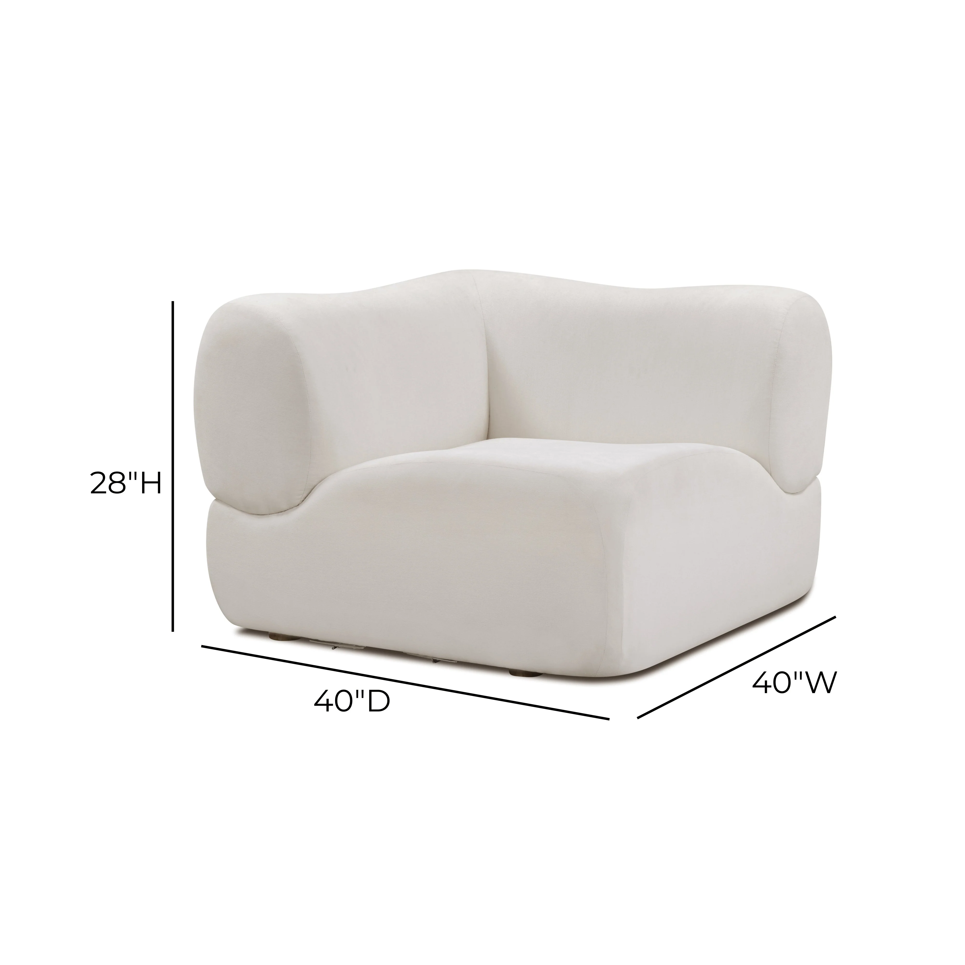 Zenith Contract-Grade Upcycled Fabric Corner Wedge - Image 7