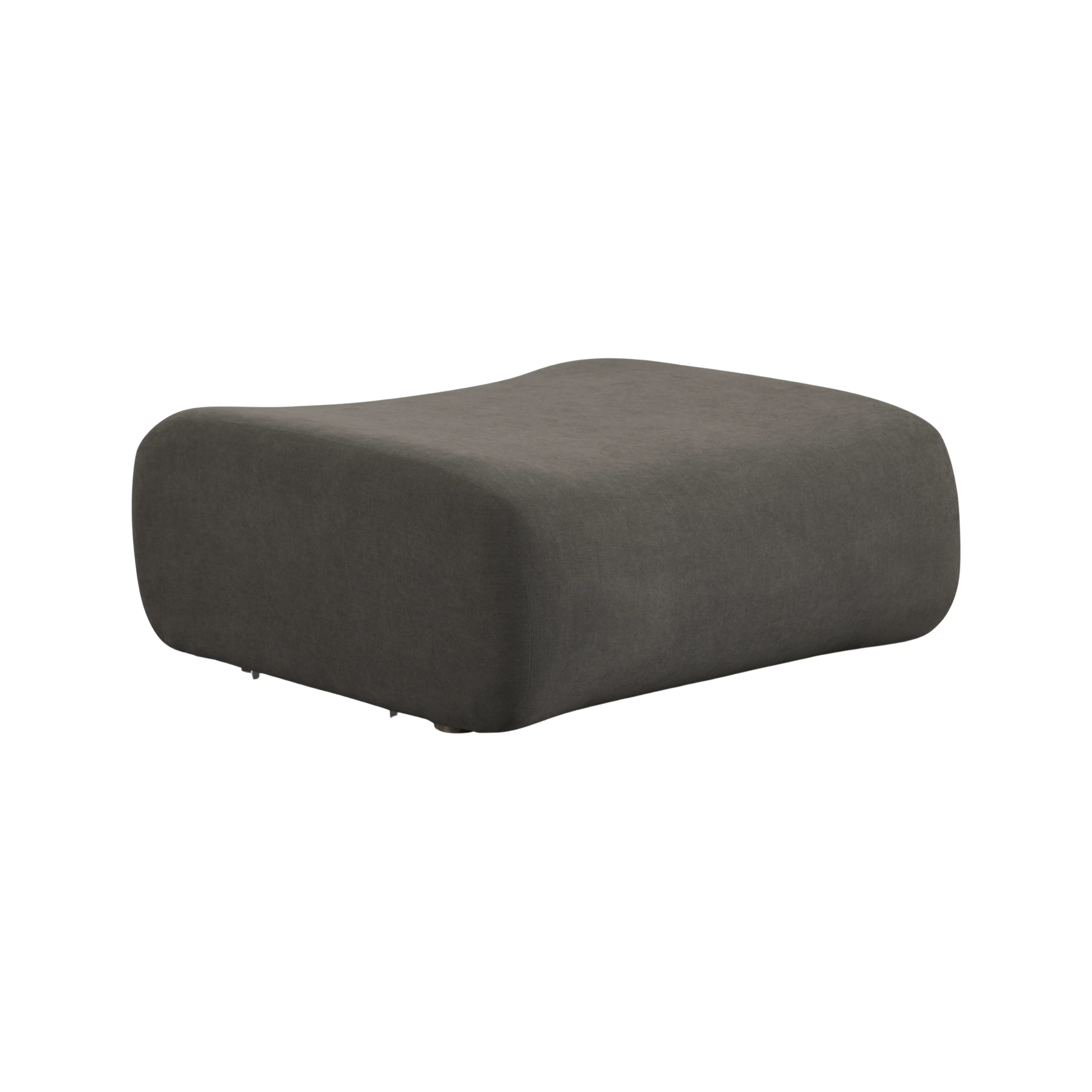 Zenith Contract-Grade Upcycled Fabric Ottoman - Image 9