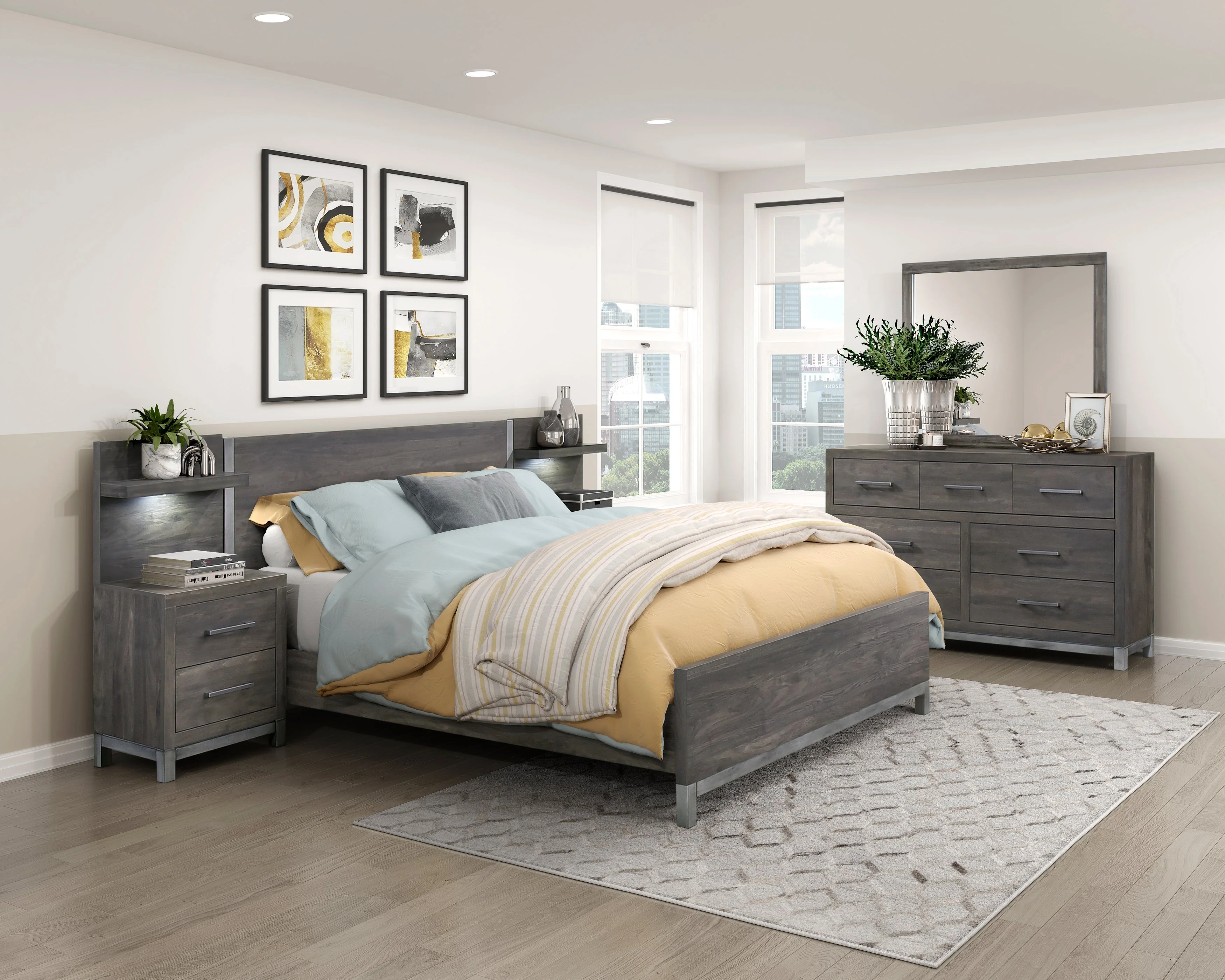 Zephyr Brownish Gray Mirror (Mirror Only) - Image 3
