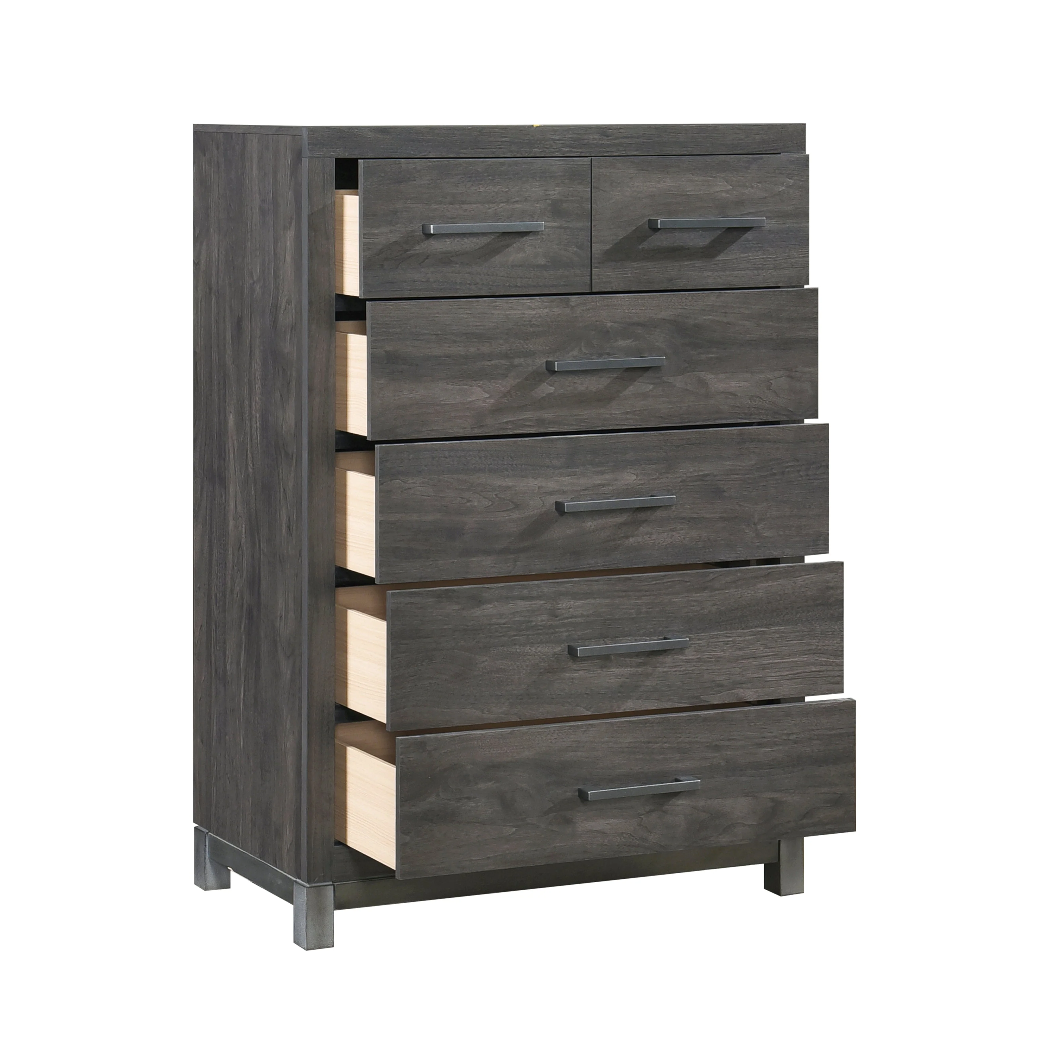 Zephyr Brownish Gray Panel Bedroom Set - Image 14
