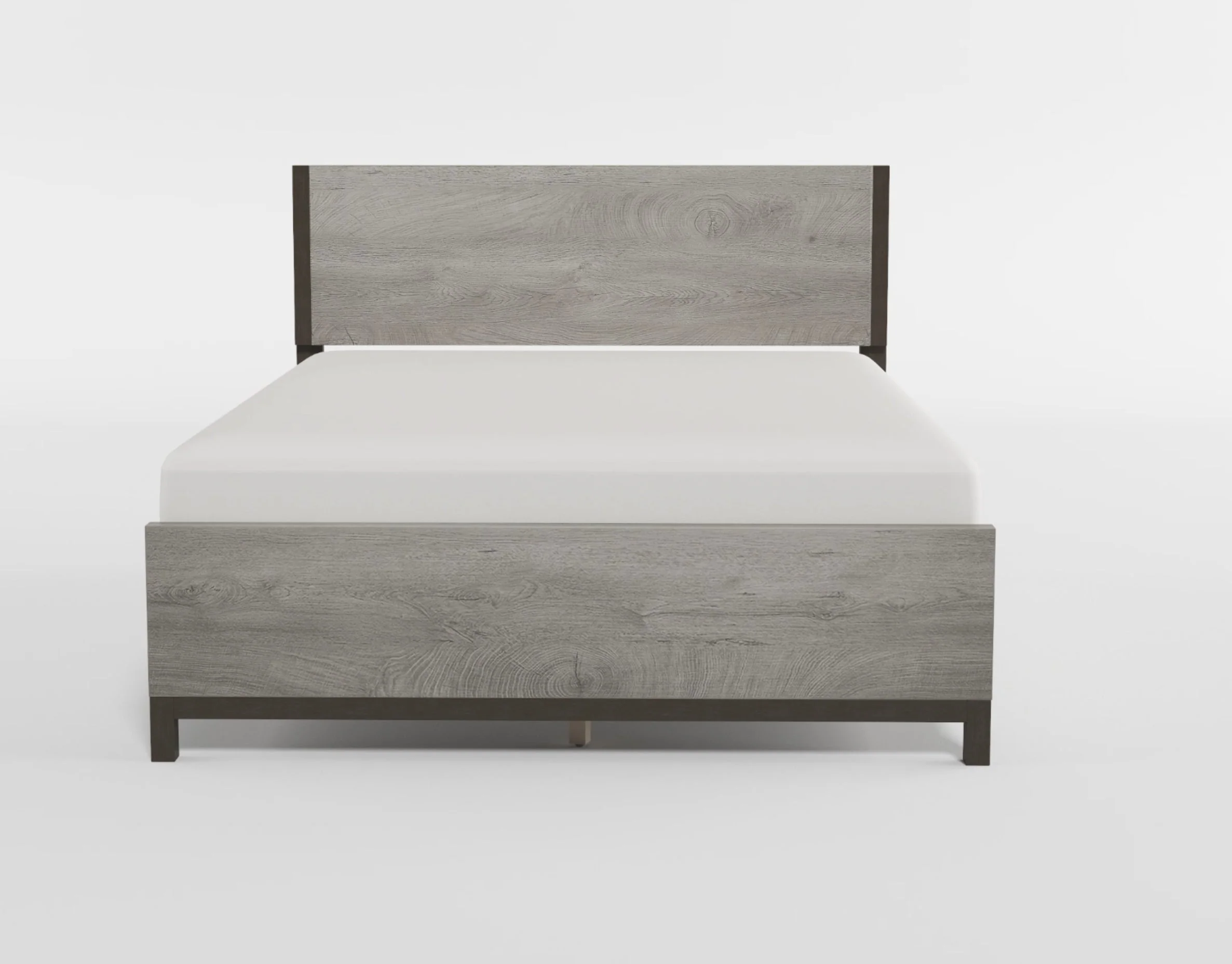 Zephyr Light Gray California King Panel Bed - Image 2