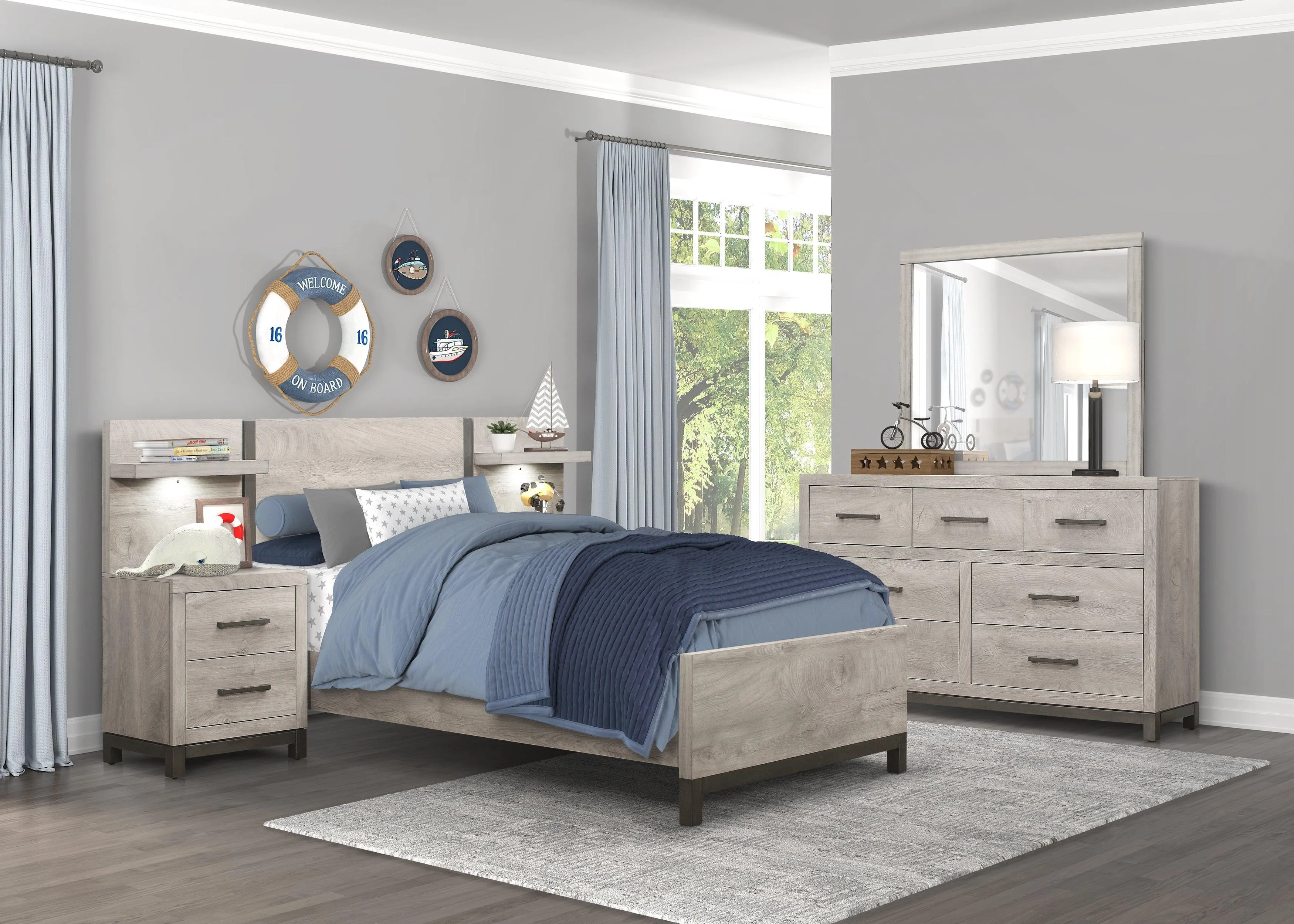 Zephyr Light Gray Mirror (Mirror Only) - Image 5
