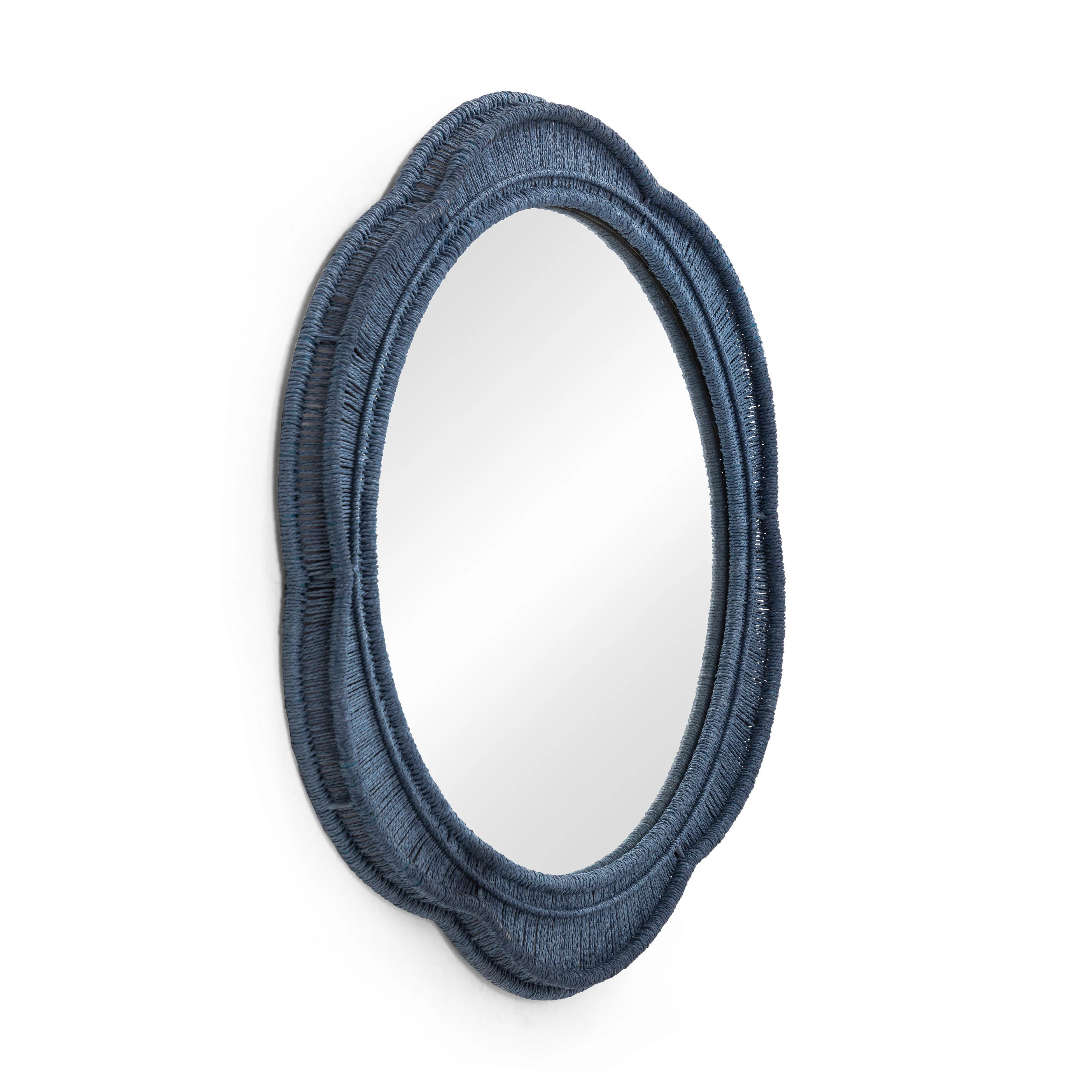 Zeva Round Wall Mirror - Image 14