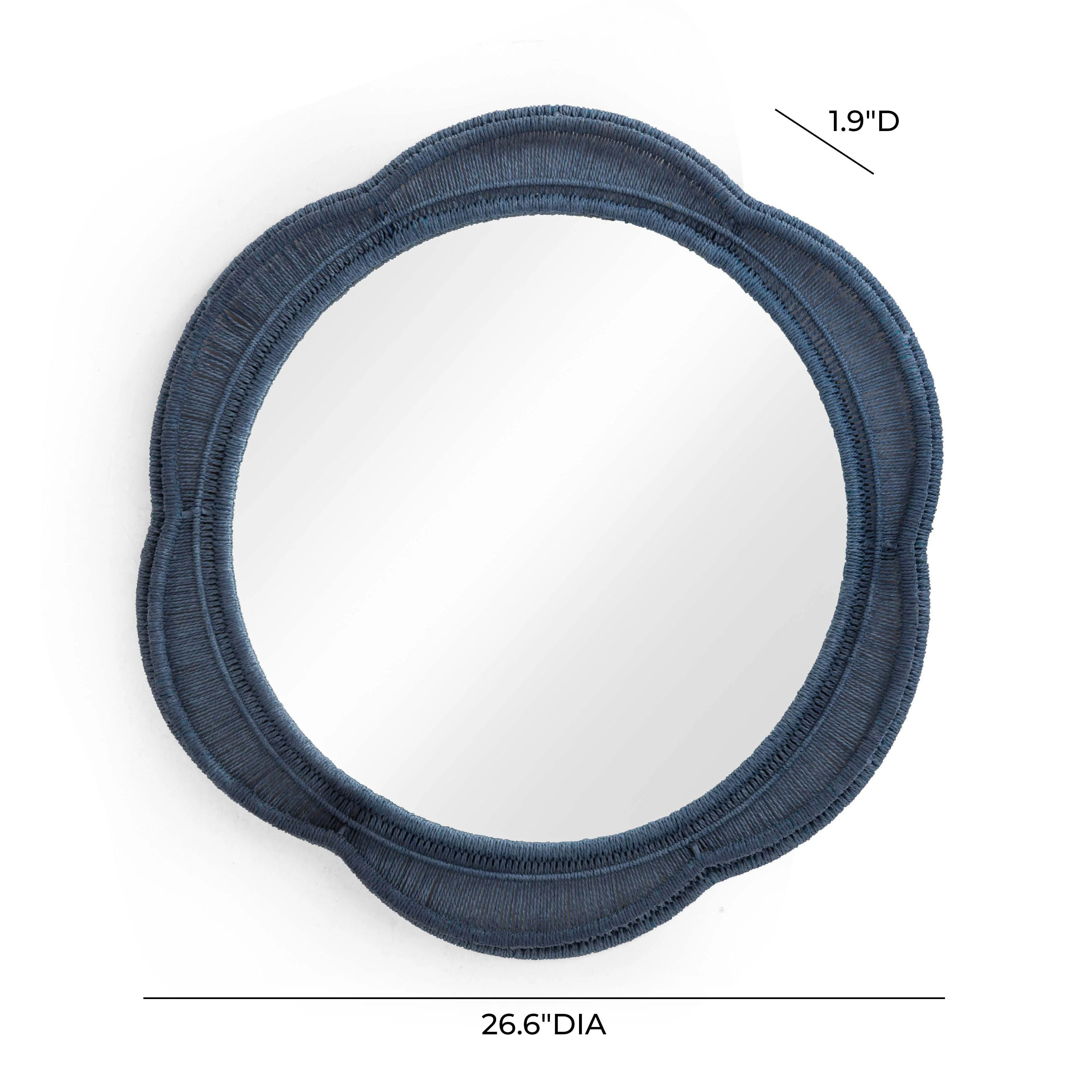 Zeva Round Wall Mirror - Image 18