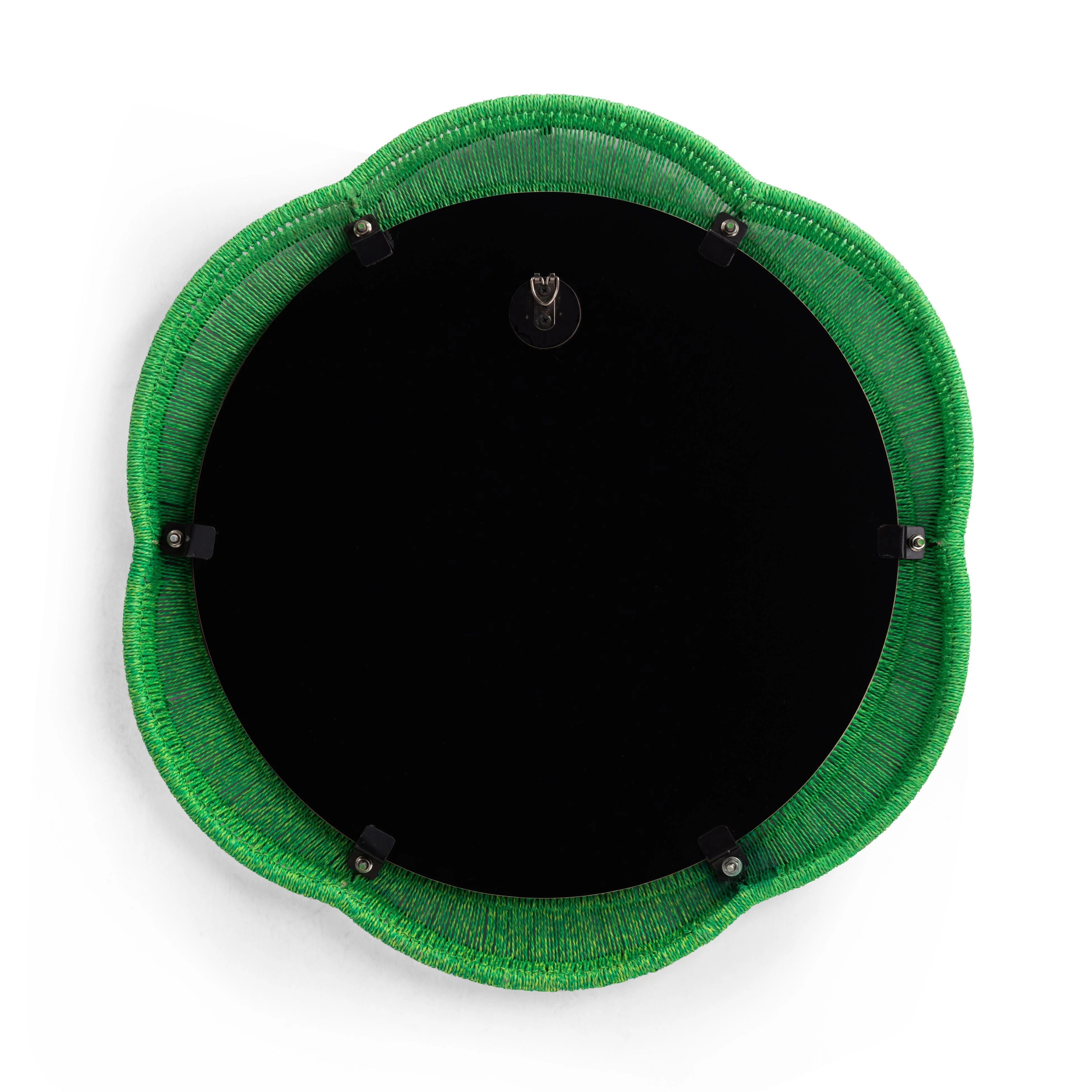 Zeva Round Wall Mirror - Image 3