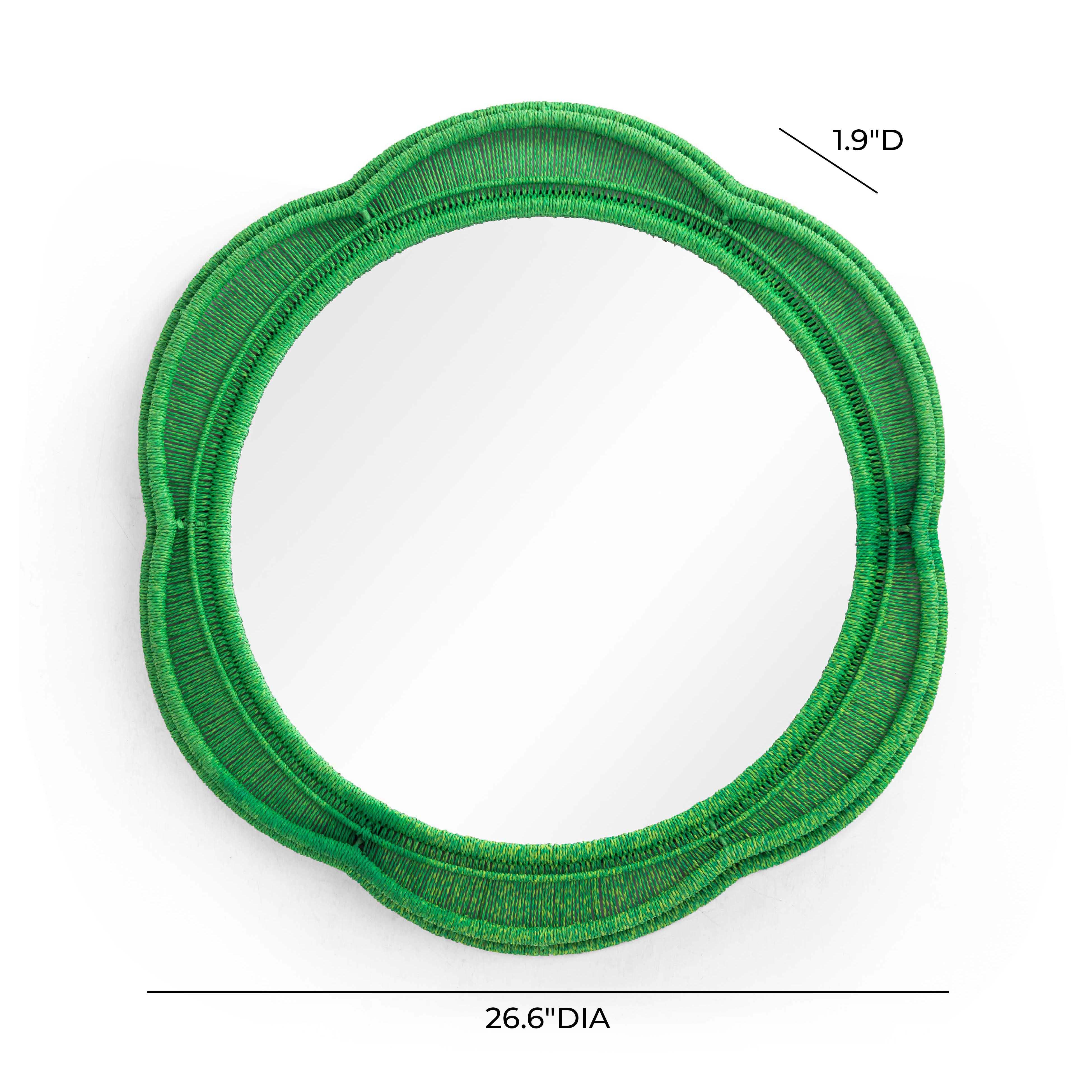 Zeva Round Wall Mirror - Image 6