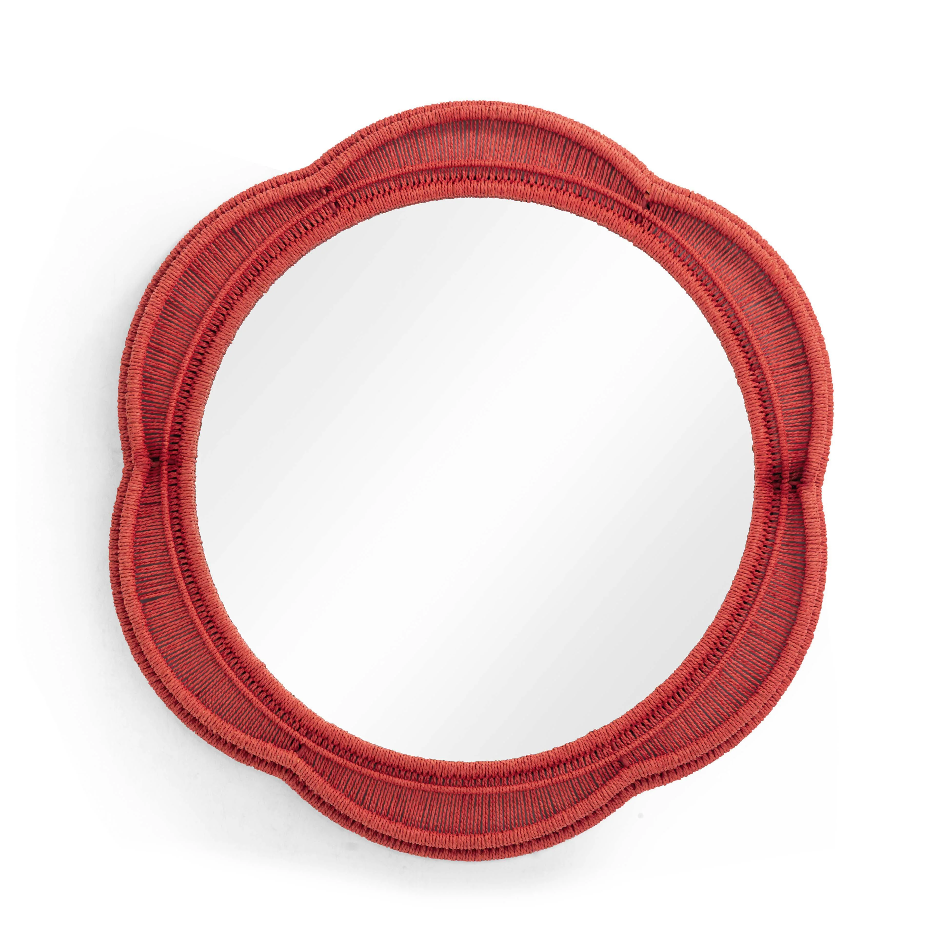 Zeva Round Wall Mirror - Image 7