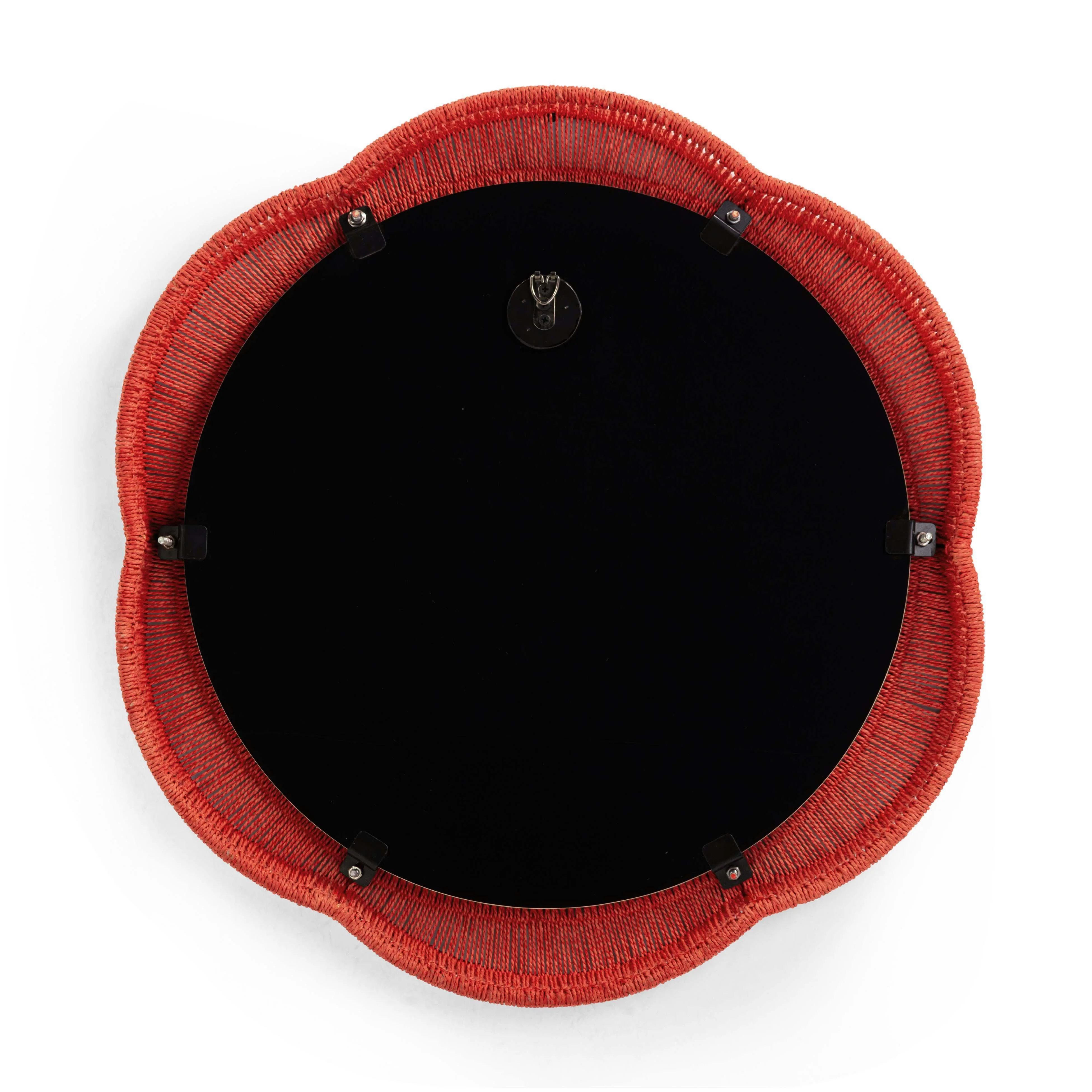 Zeva Round Wall Mirror - Image 9
