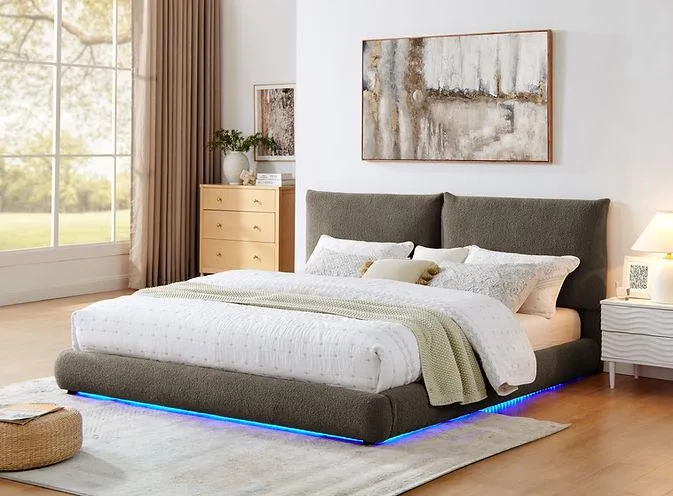 Zima Brown Queen Platform Bed [Special Price] - Image 2