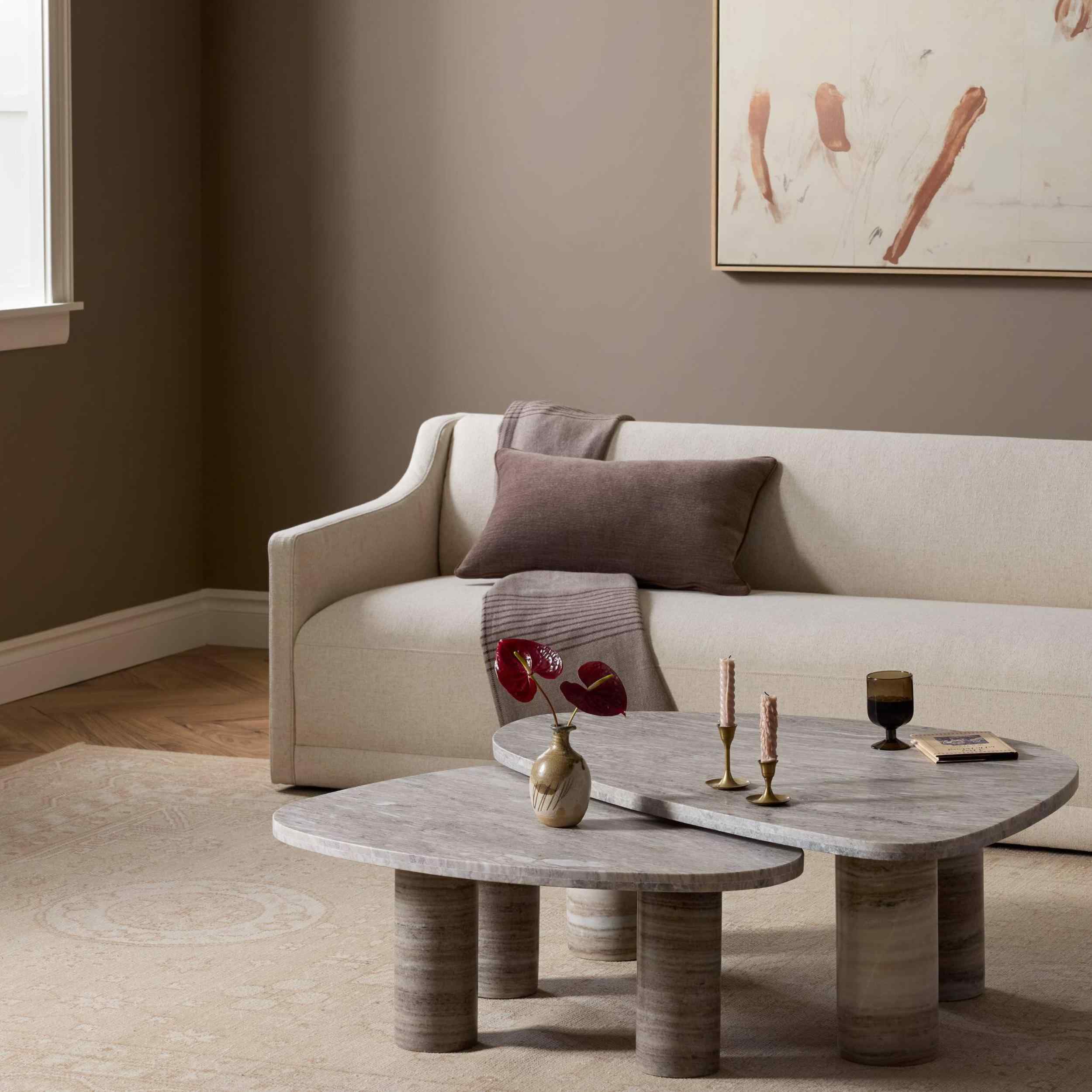 Zion Nesting Coffee Tables, Antique White - Image 5