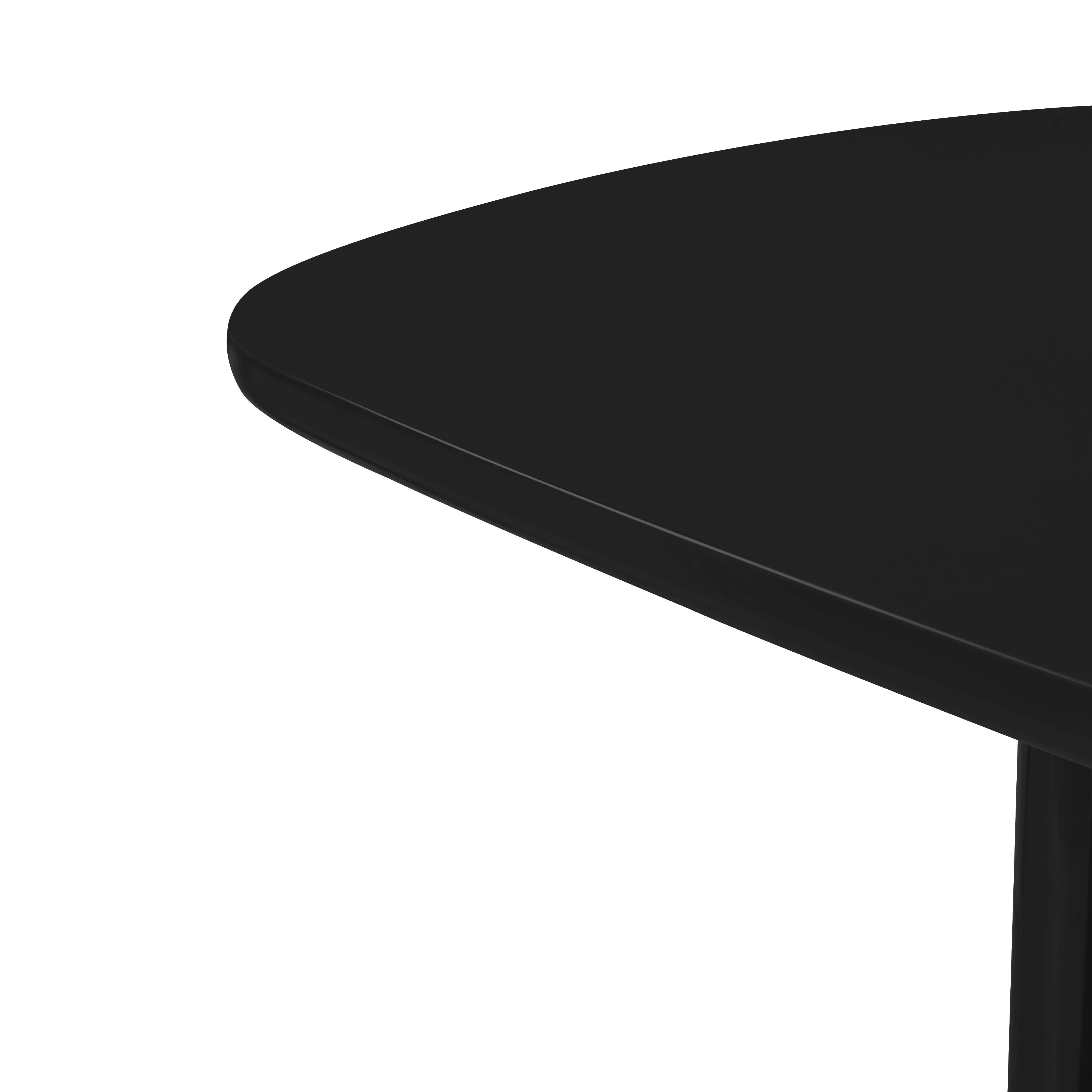 Zola Lacquer Oval 94.5" Dining Table - Image 6