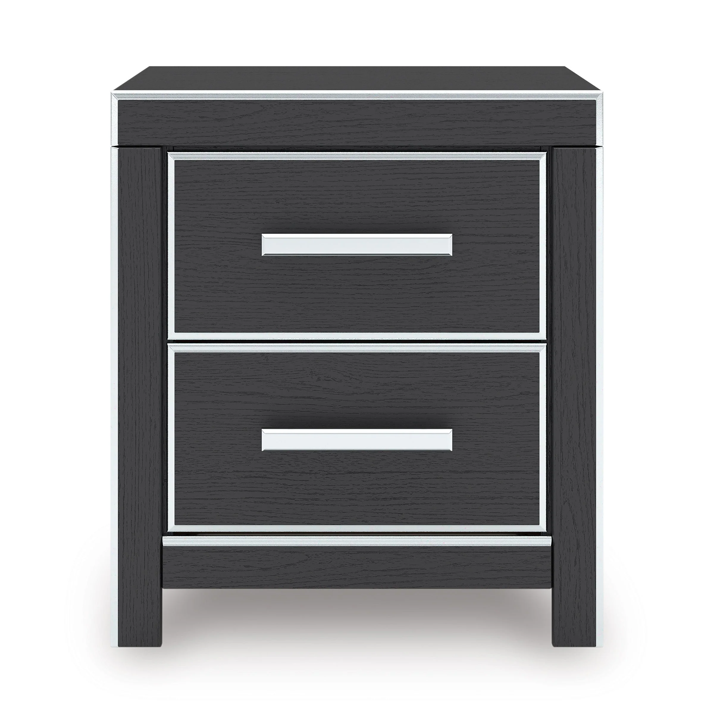 Zuraleus Black Upholstered Storage Panel Bedroom Set with 2 Footboard Drawers - Image 13